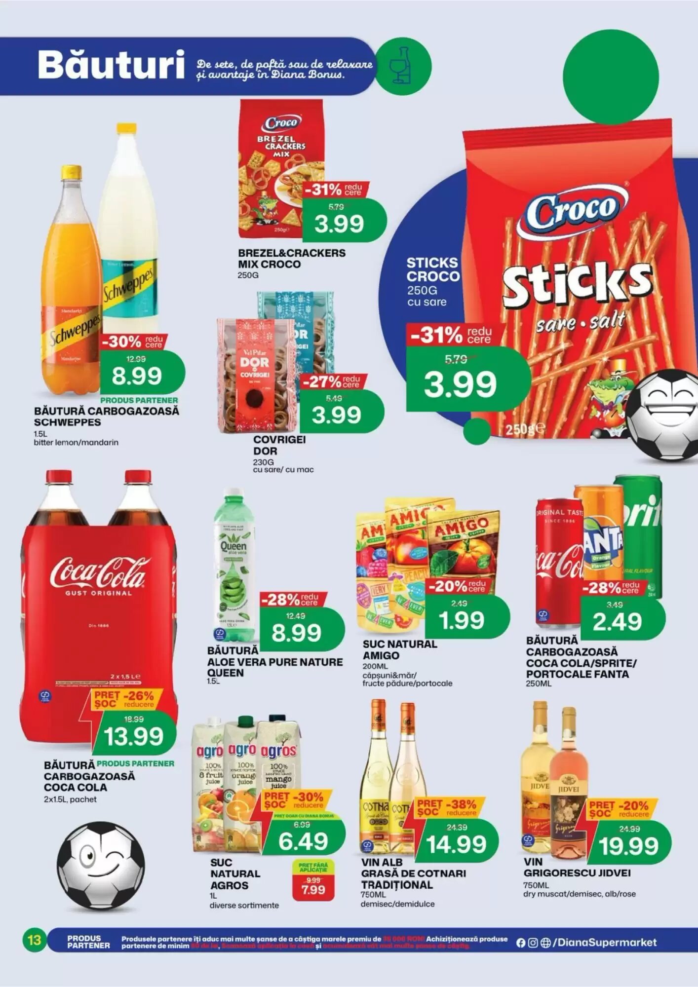 Catalogul cu oferte Diana Supermarket valabil de la 16.06.2026 - Pagina 12.