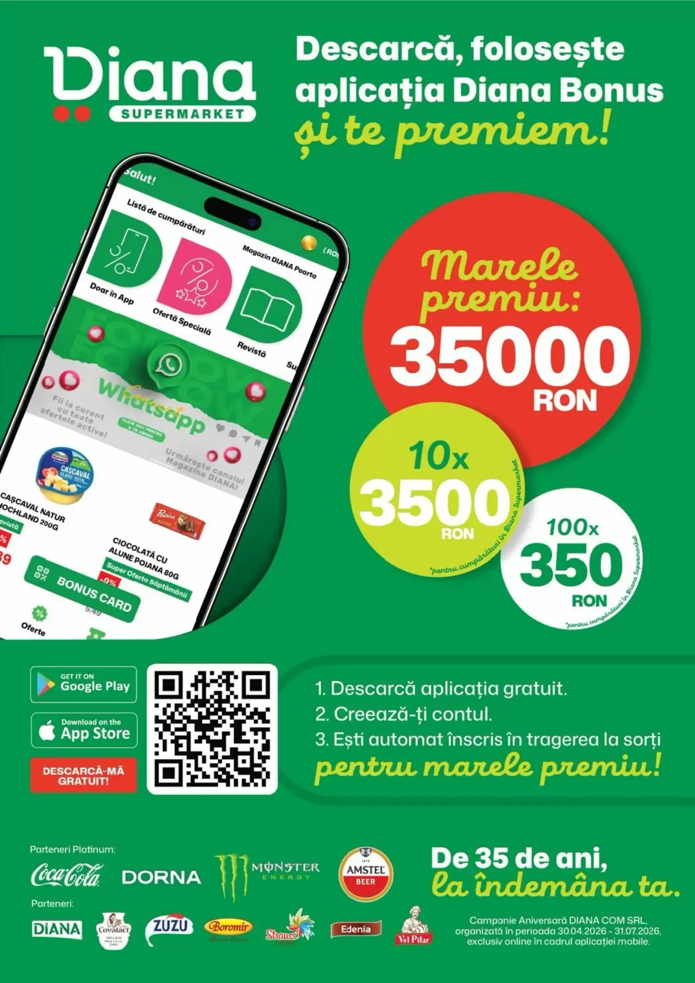 Catalogul cu oferte Diana Supermarket valabil de la 16.06.2026 - Pagina 16.