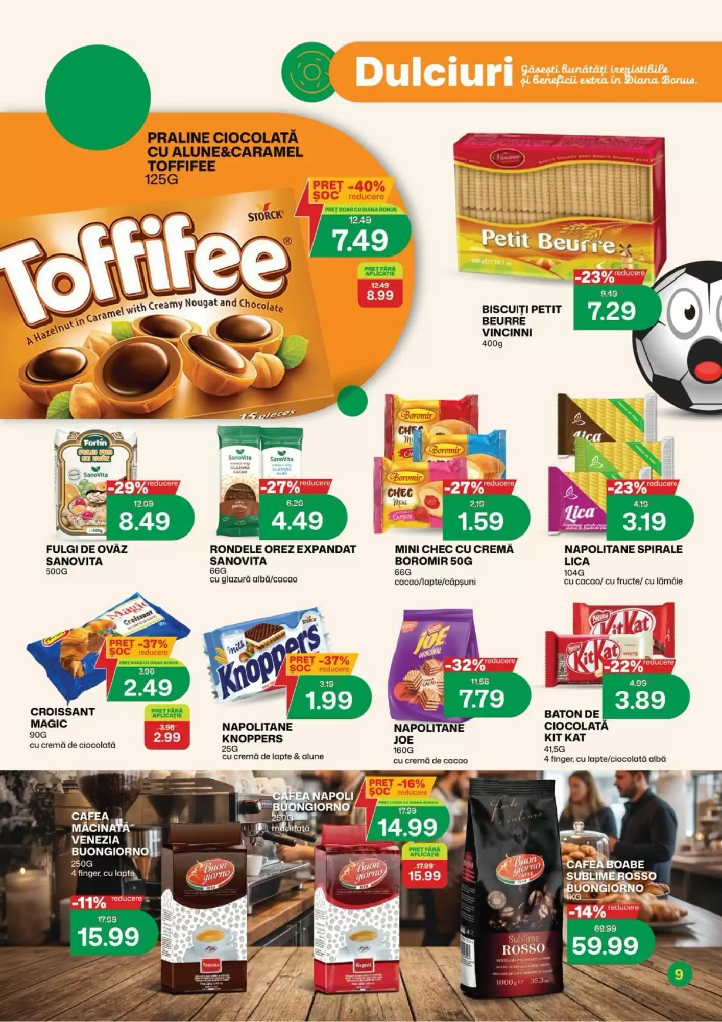 Catalogul cu oferte Diana Supermarket valabil de la 16.06.2026 - Pagina 9.