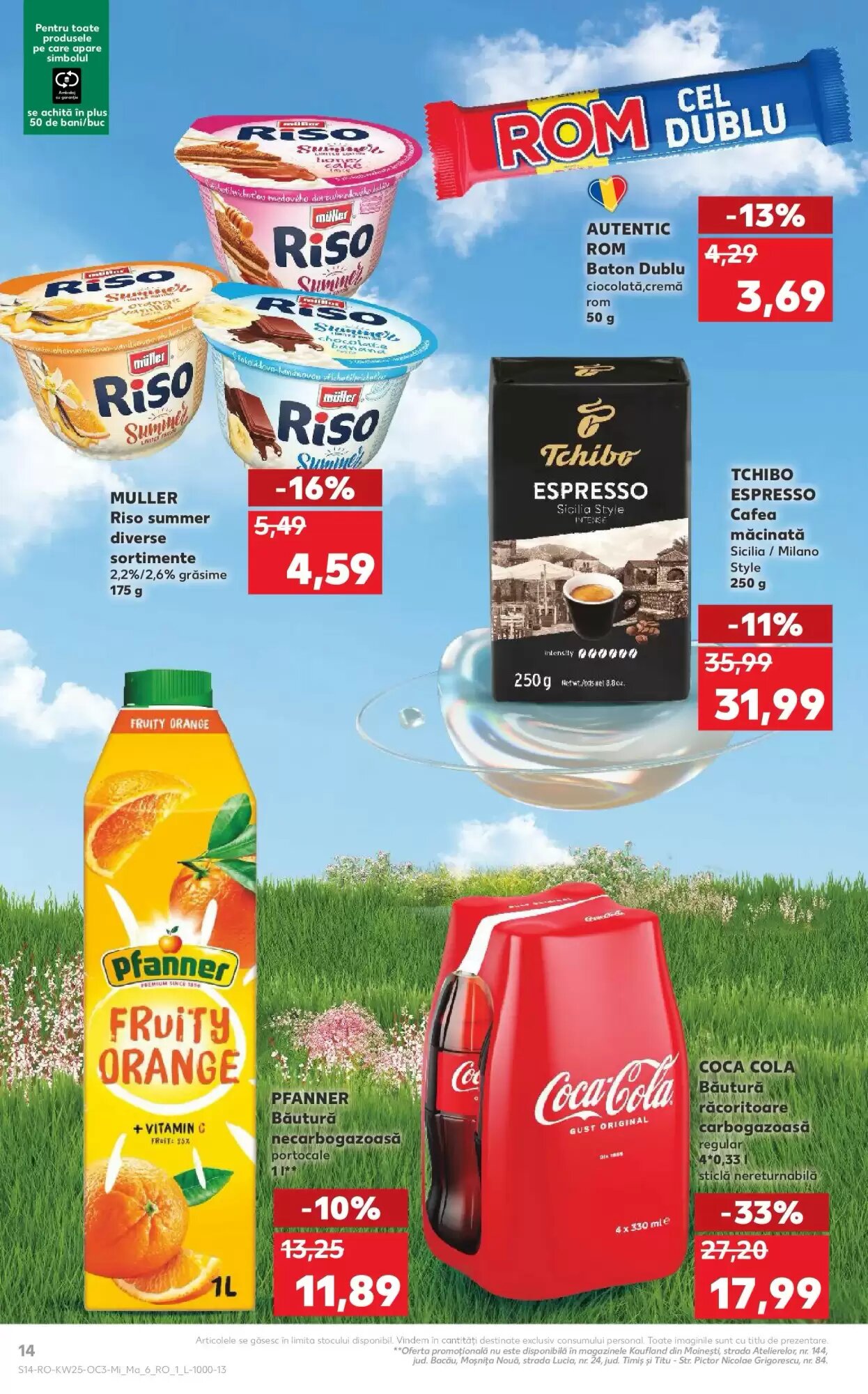 Catalogul cu oferte Kaufland valabil de la 17.06.2026 - Pagina 14.