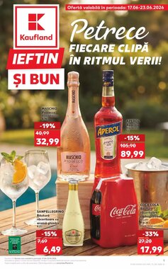 Catalogul cu oferte Kaufland valabil de la 17.06.2026
