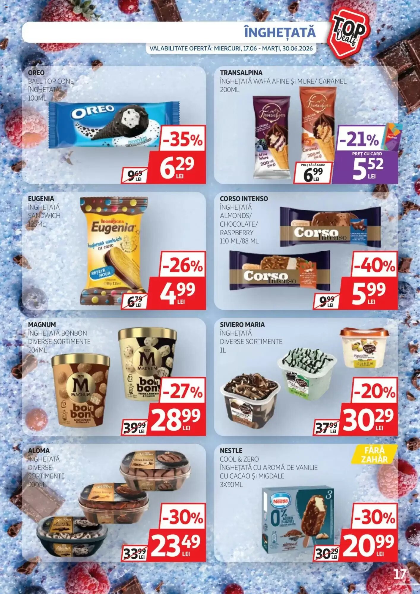 Catalogul cu oferte Auchan valabil de la 17.06.2026 - Pagina 17.