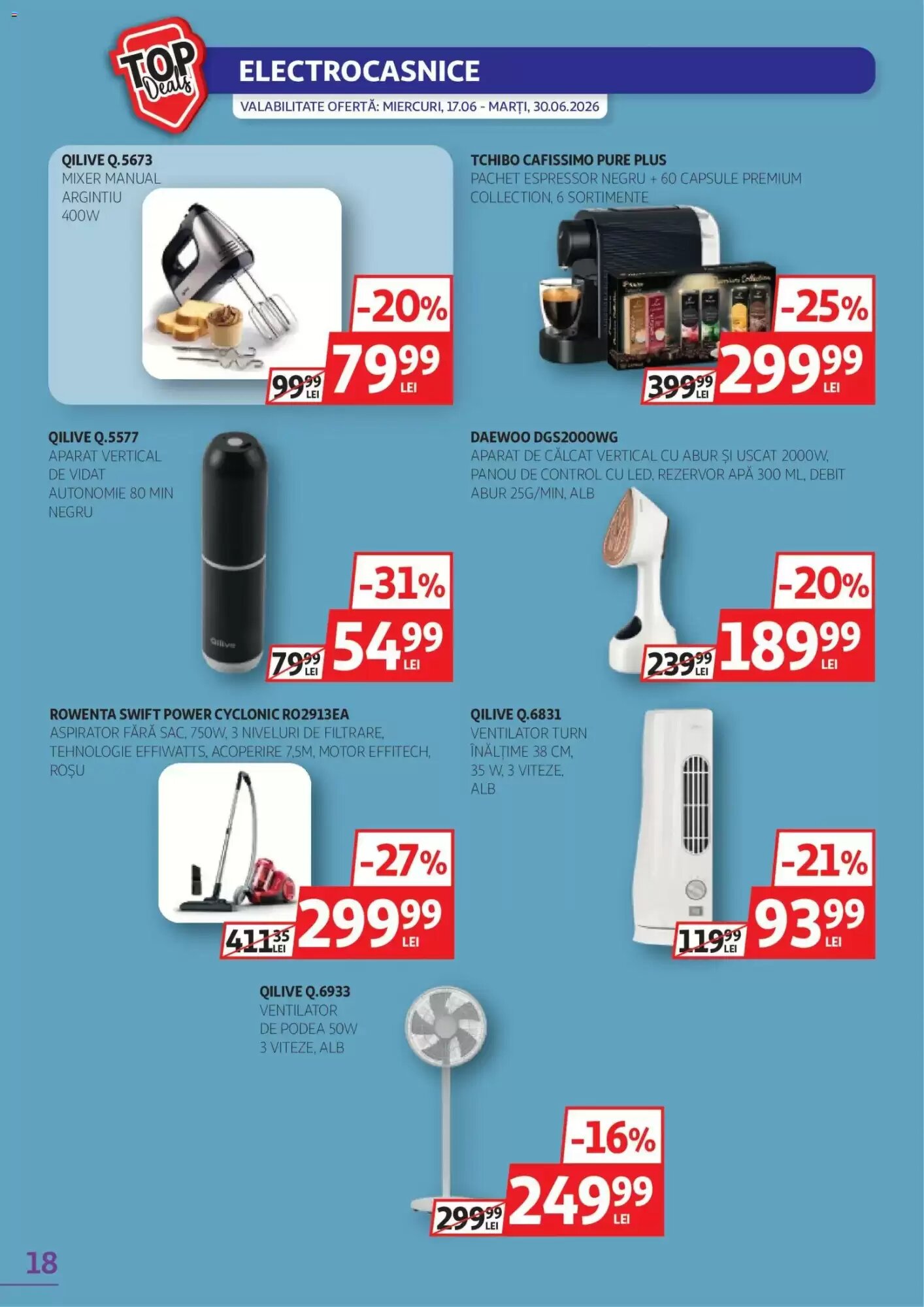 Catalogul cu oferte Auchan valabil de la 17.06.2026 - Pagina 18.