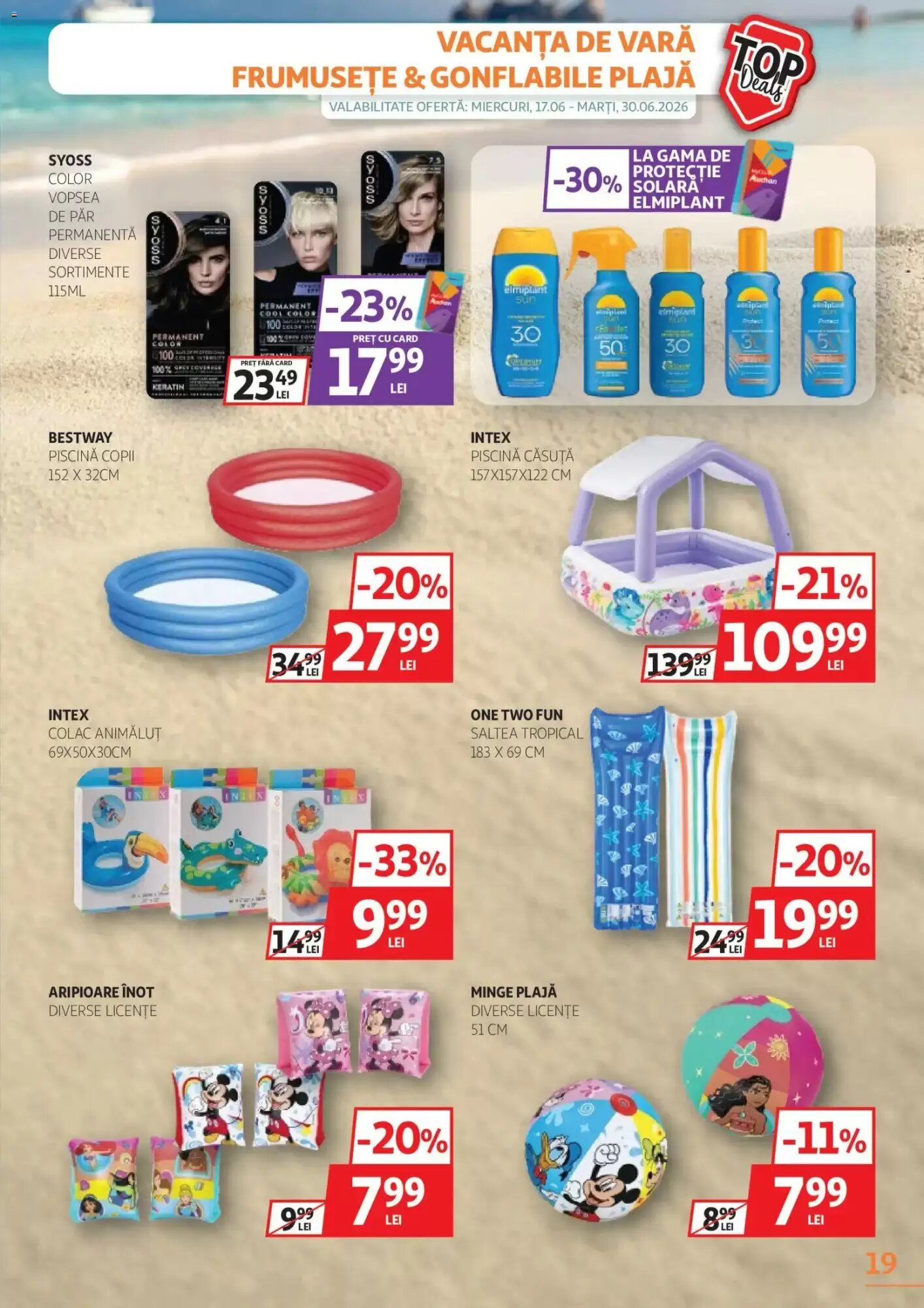 Catalogul cu oferte Auchan valabil de la 17.06.2026 - Pagina 19.