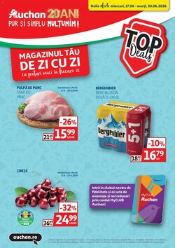 Catalogul cu oferte Auchan valabil de la 17.06.2026