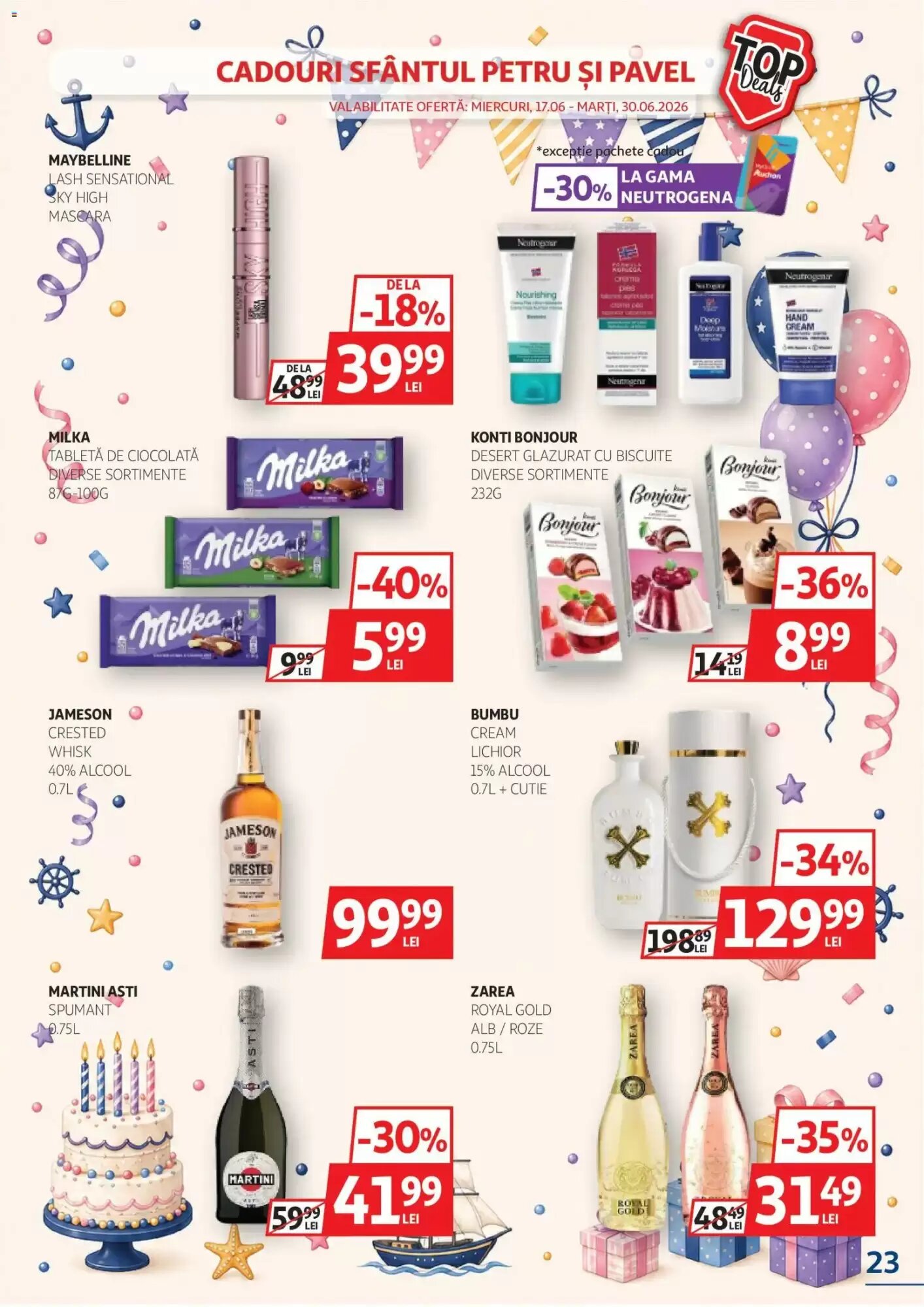 Catalogul cu oferte Auchan valabil de la 17.06.2026 - Pagina 23.