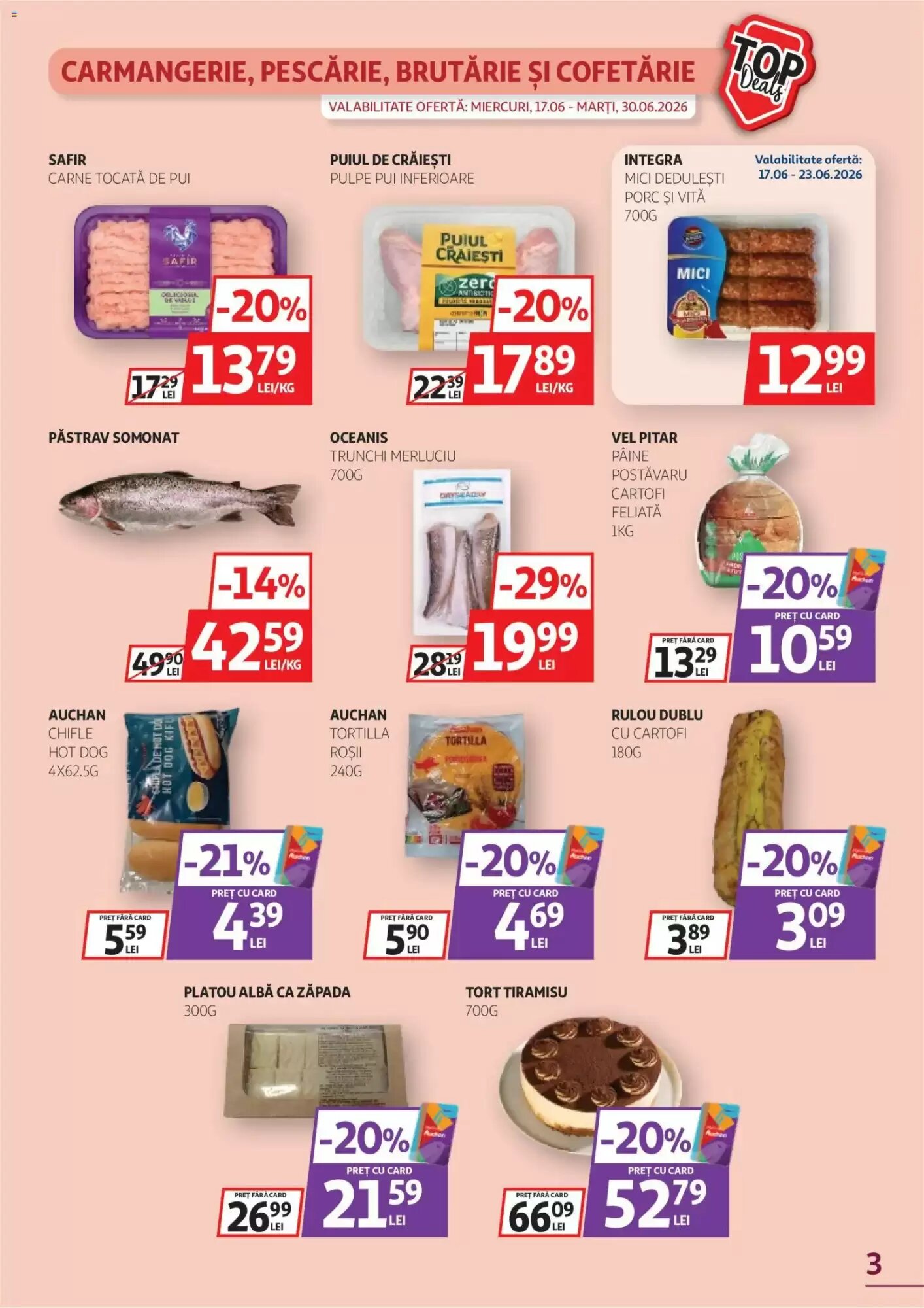 Catalogul cu oferte Auchan valabil de la 17.06.2026 - Pagina 3.