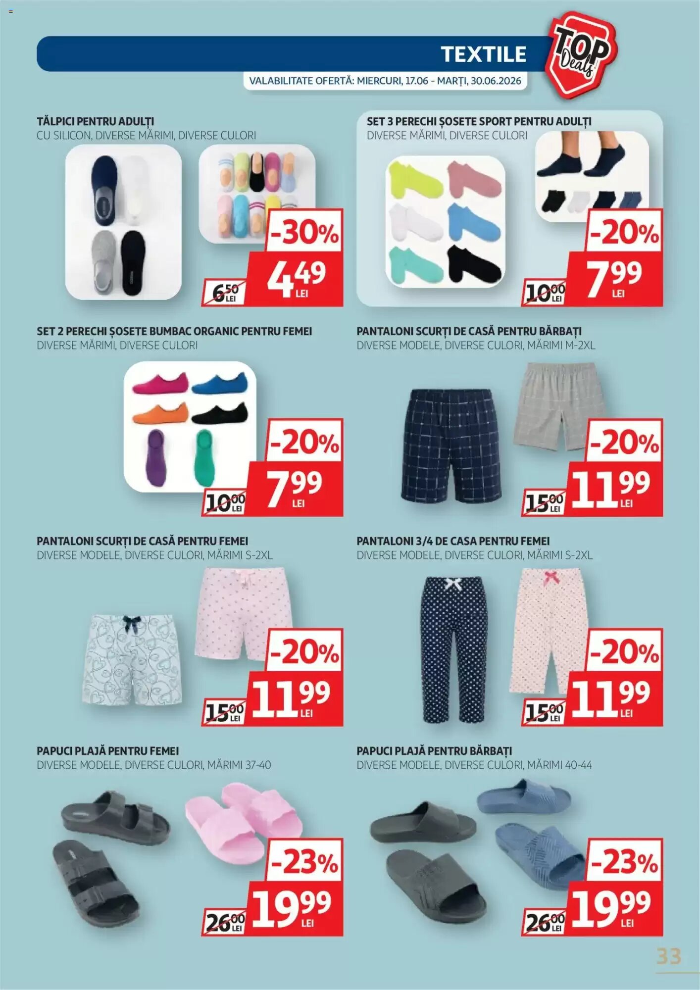 Catalogul cu oferte Auchan valabil de la 17.06.2026 - Pagina 33.