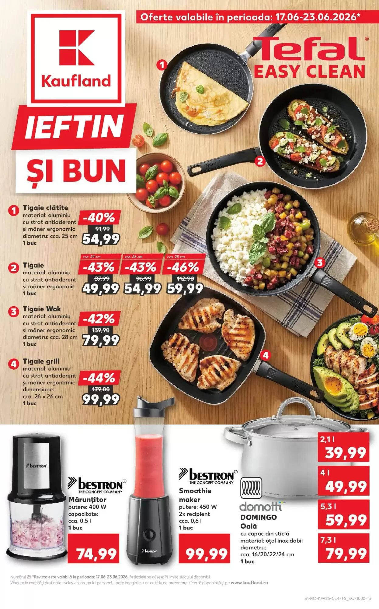 Catalogul cu oferte Kaufland valabil de la 17.06.2026 - Pagina 1.