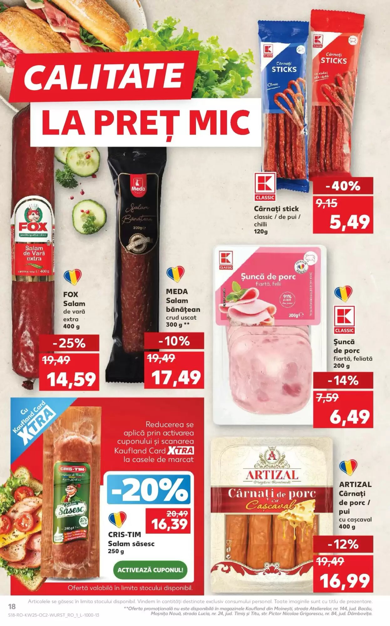 Catalogul cu oferte Kaufland valabil de la 17.06.2026 - Pagina 18.