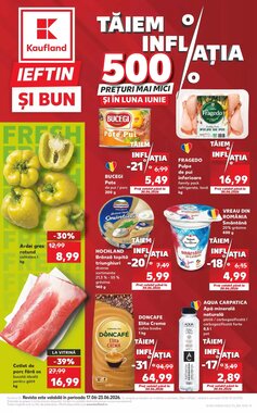 Catalogul cu oferte Kaufland valabil de la 17.06.2026
