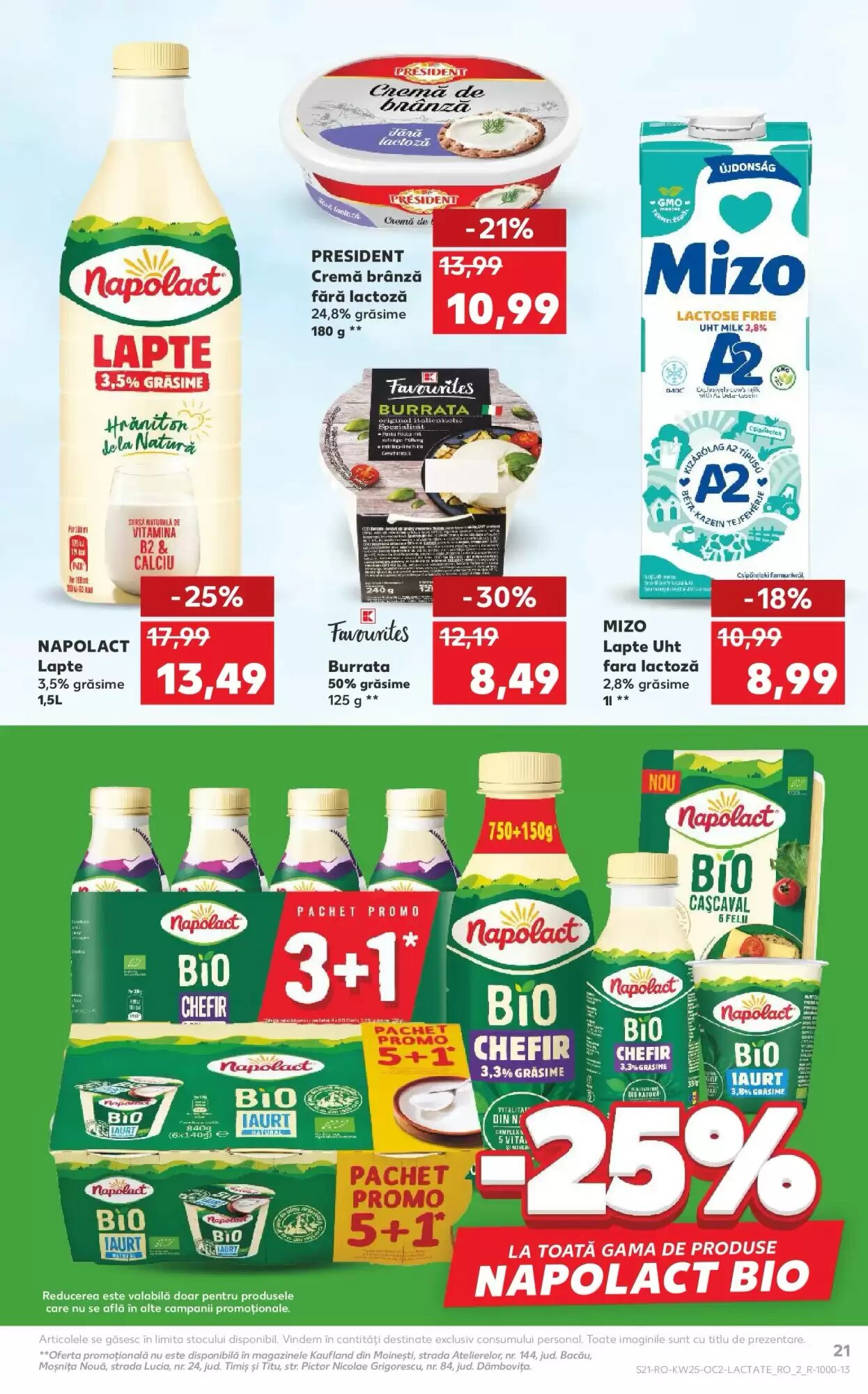 Catalogul cu oferte Kaufland valabil de la 17.06.2026 - Pagina 21.