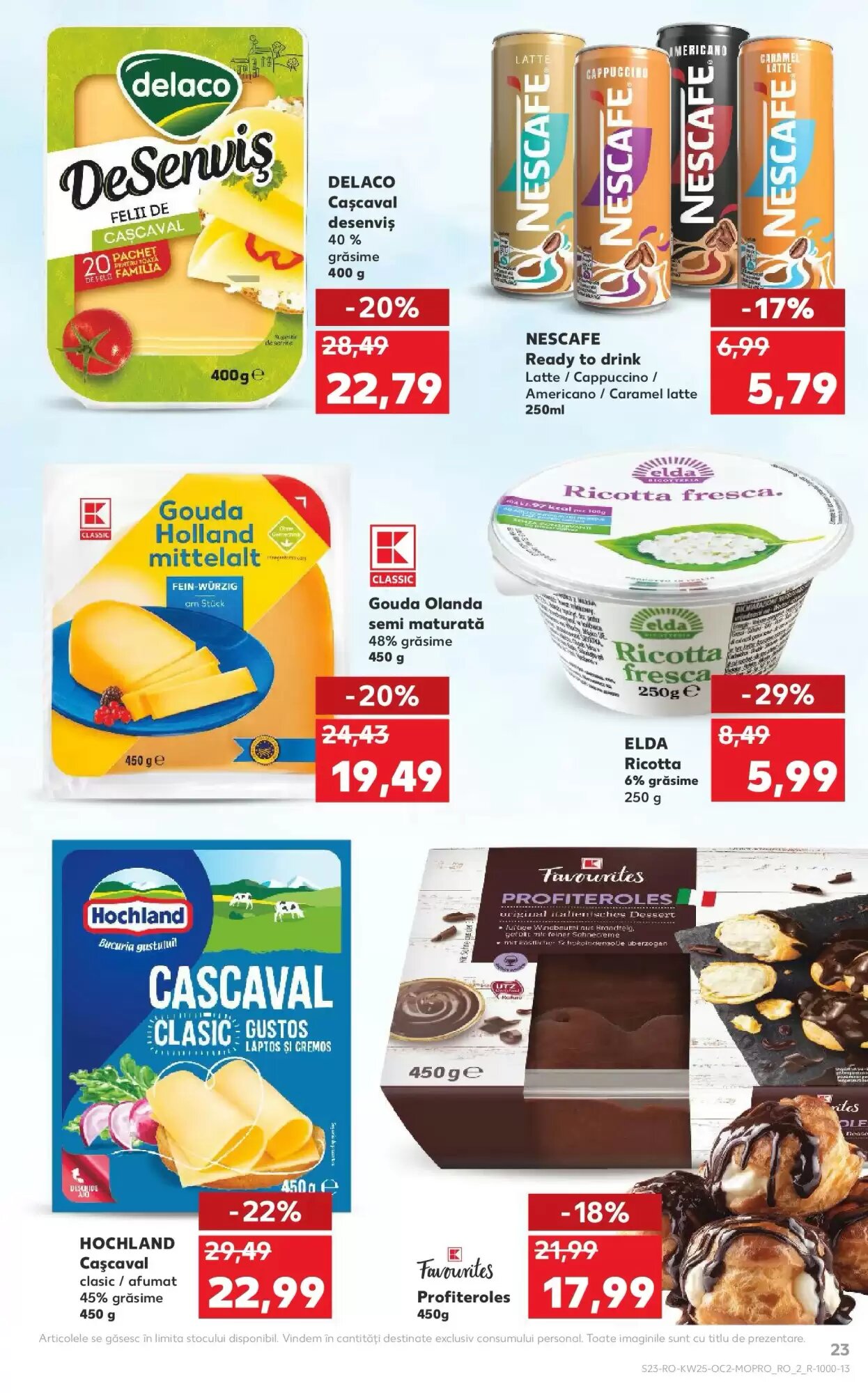 Catalogul cu oferte Kaufland valabil de la 17.06.2026 - Pagina 23.