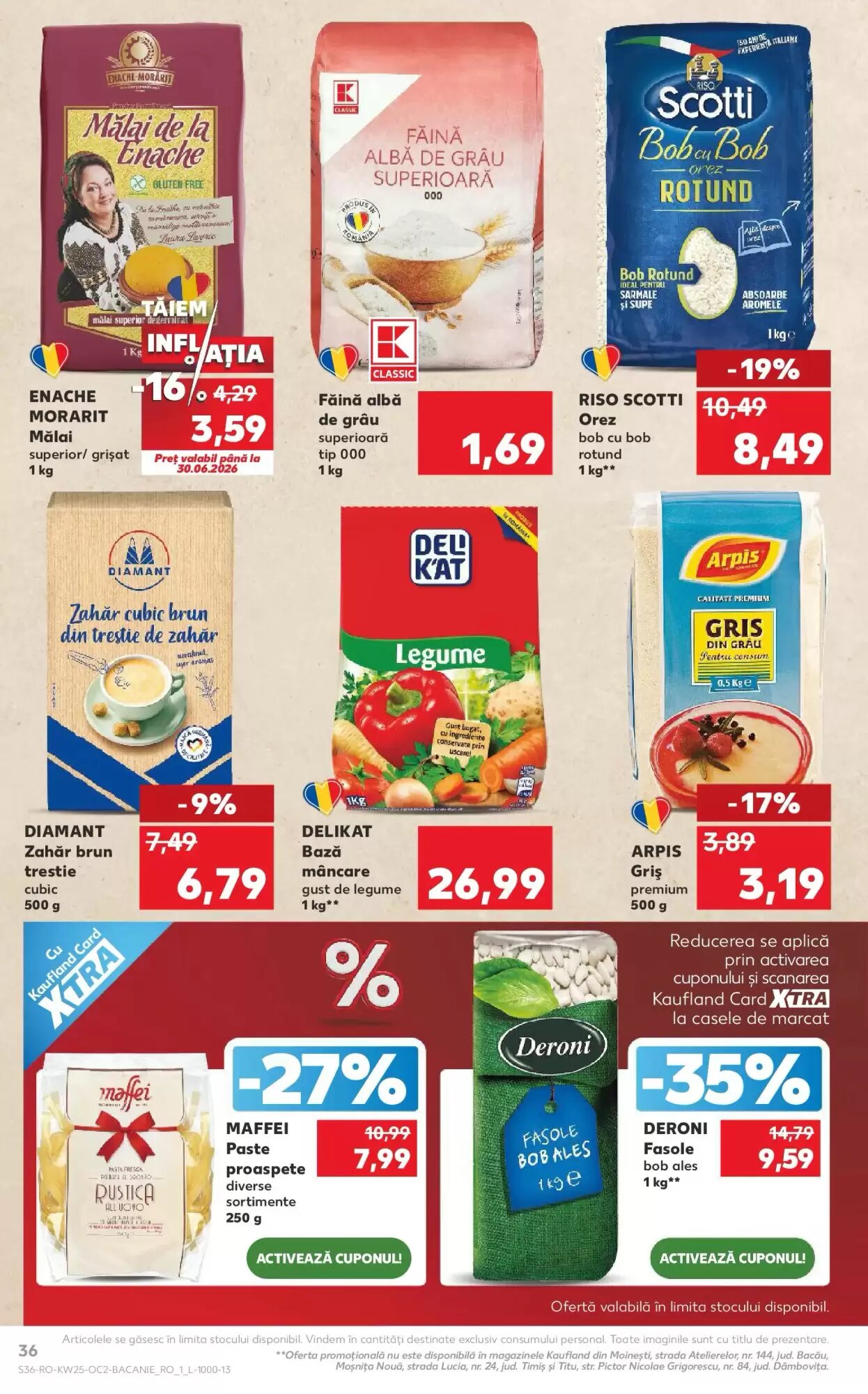 Catalogul cu oferte Kaufland valabil de la 17.06.2026 - Pagina 36.