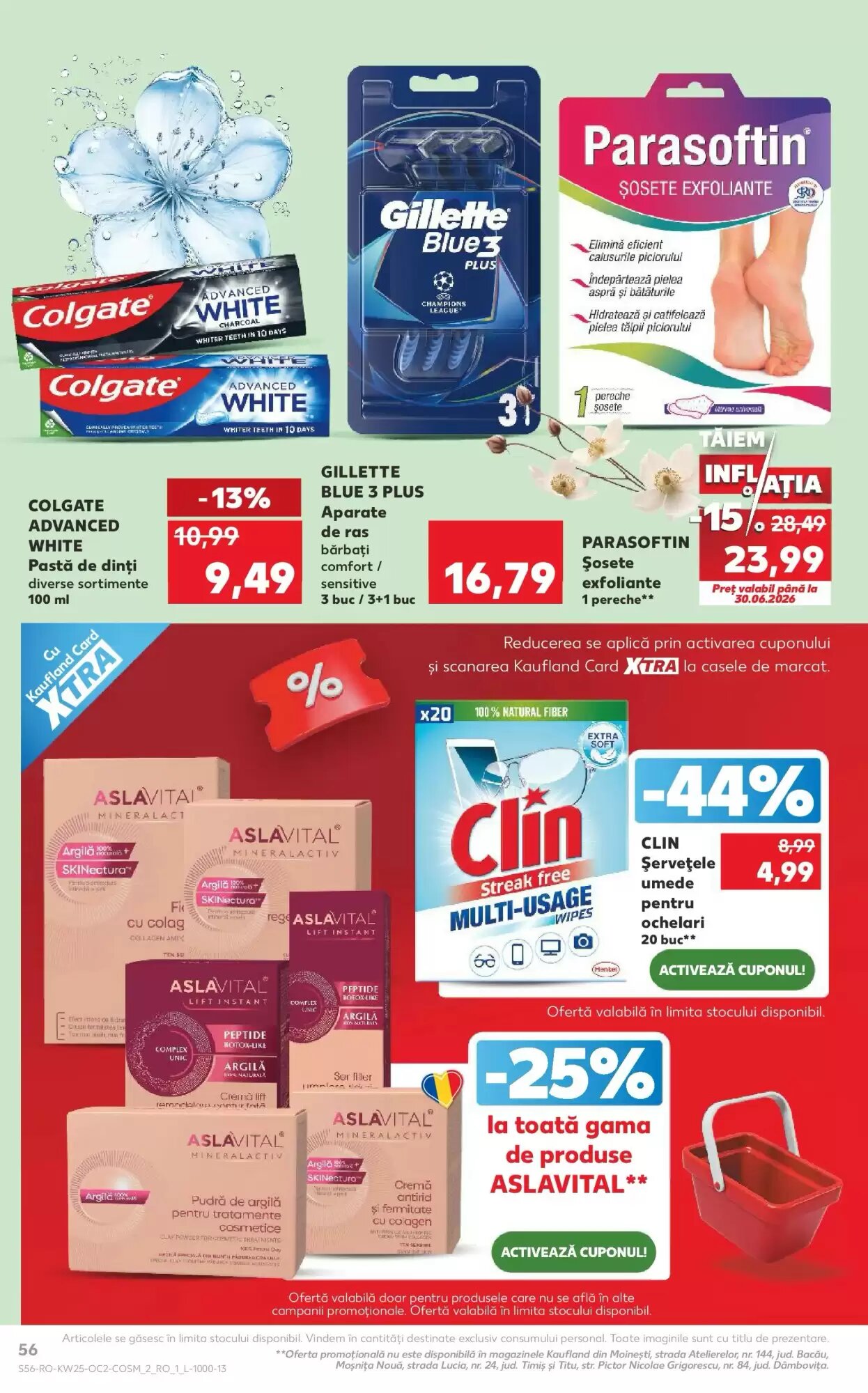Catalogul cu oferte Kaufland valabil de la 17.06.2026 - Pagina 56.