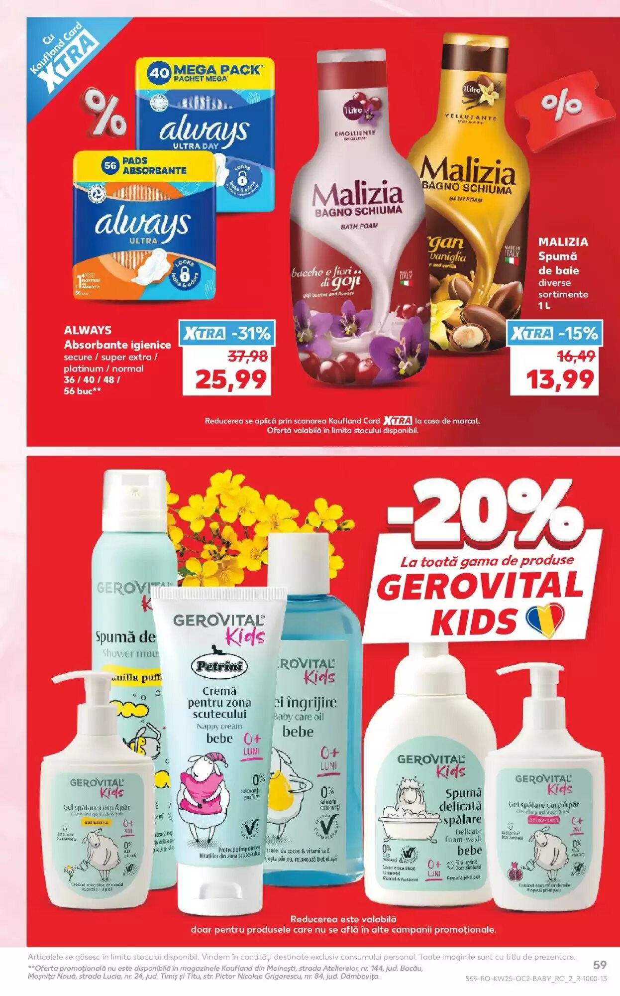 Catalogul cu oferte Kaufland valabil de la 17.06.2026 - Pagina 59.