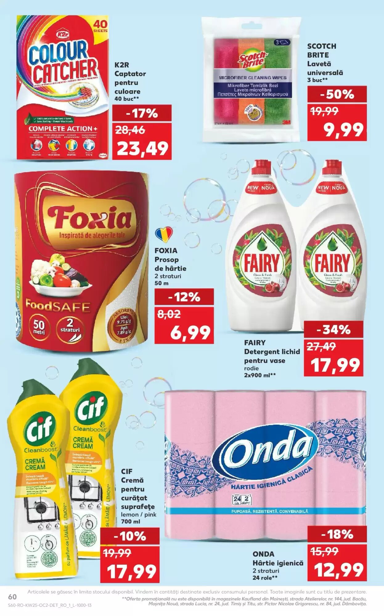 Catalogul cu oferte Kaufland valabil de la 17.06.2026 - Pagina 60.