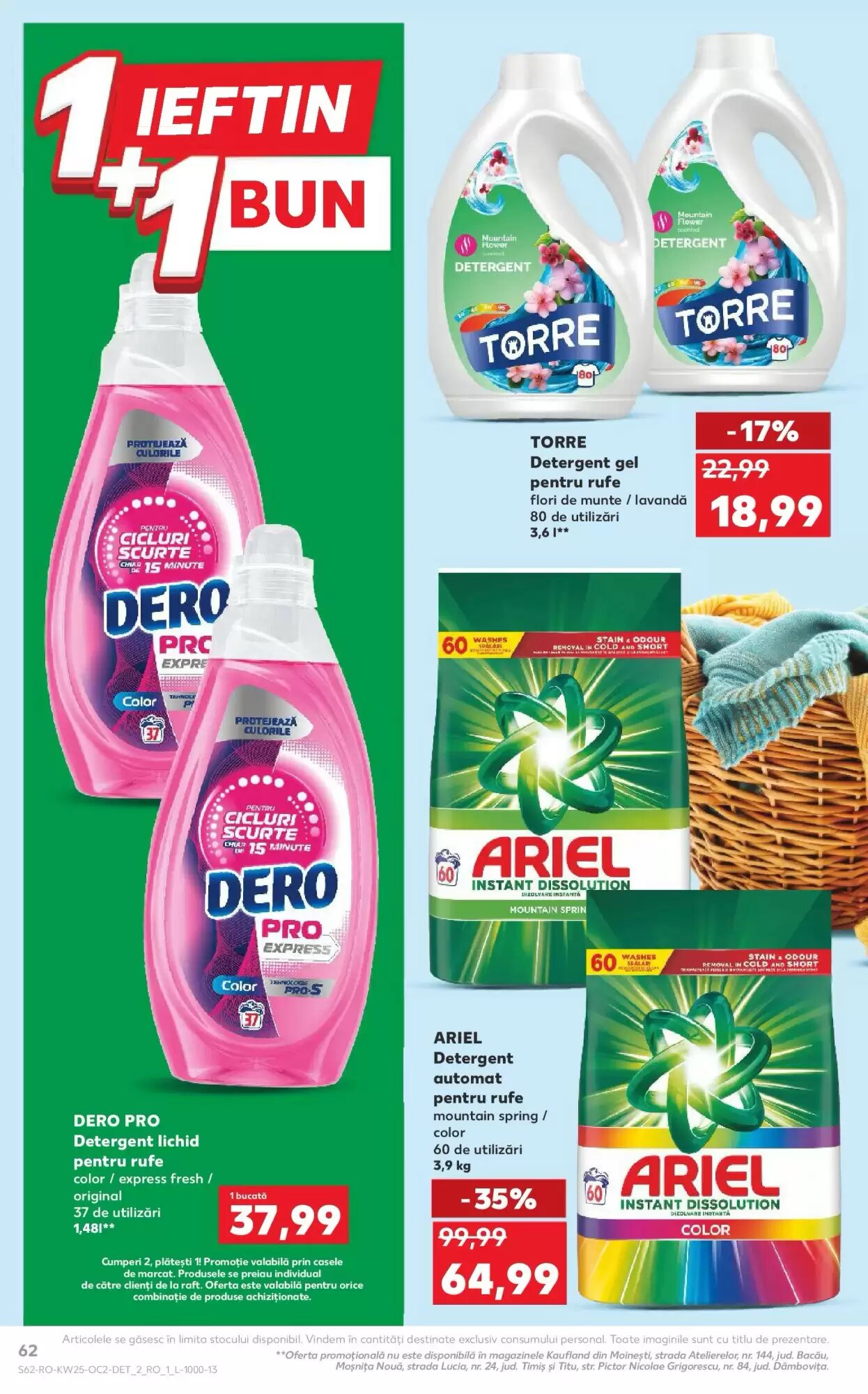 Catalogul cu oferte Kaufland valabil de la 17.06.2026 - Pagina 62.