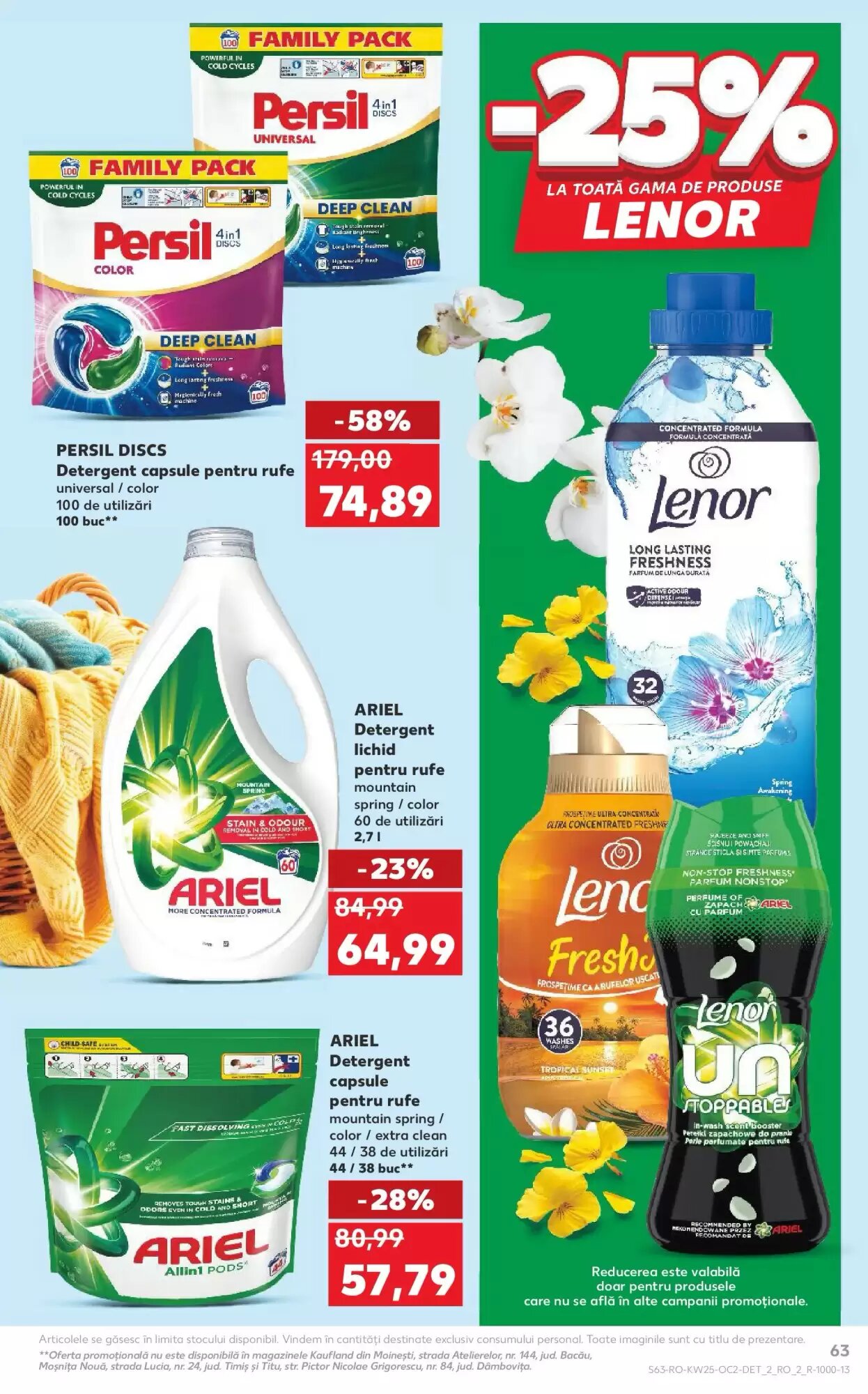 Catalogul cu oferte Kaufland valabil de la 17.06.2026 - Pagina 63.