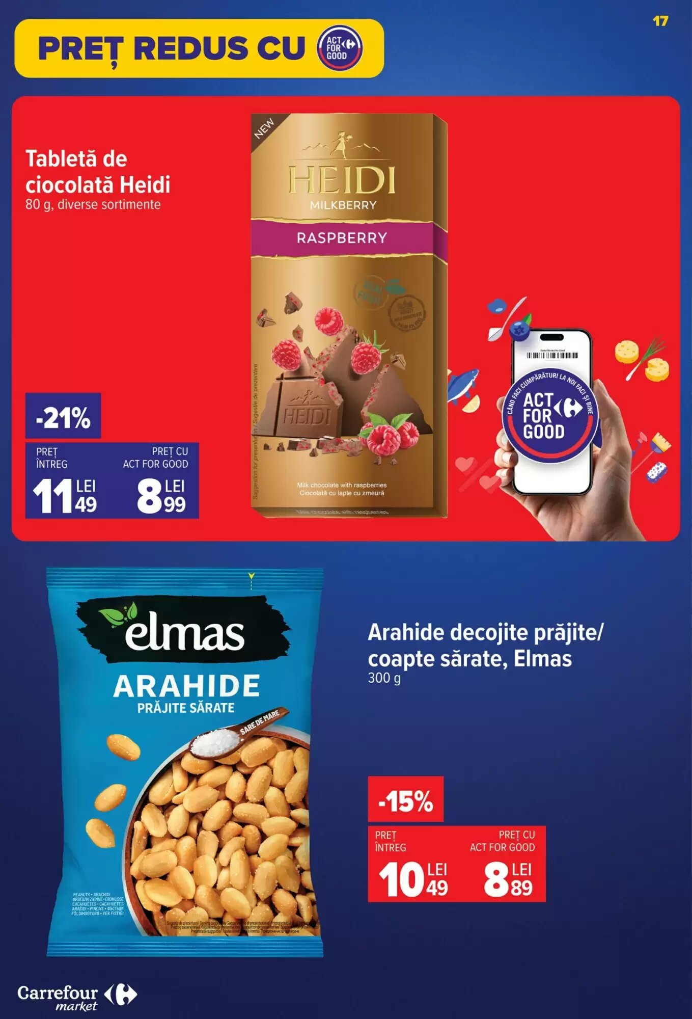 Catalogul cu oferte Carrefour Market valabil de la 17.06.2026 - Pagina 16.
