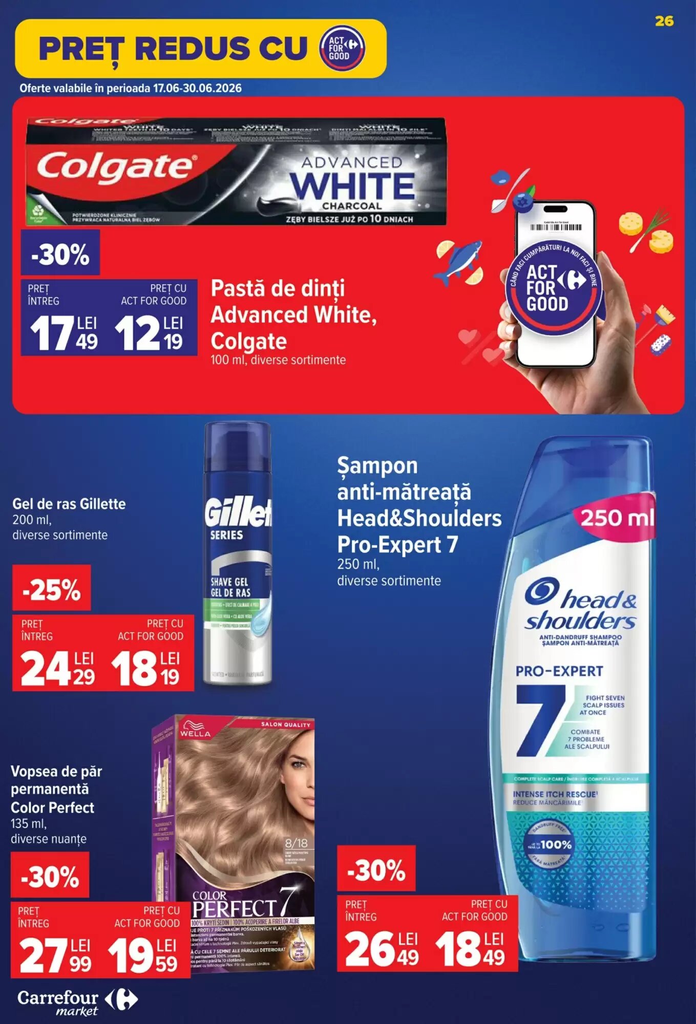 Catalogul cu oferte Carrefour Market valabil de la 17.06.2026 - Pagina 25.