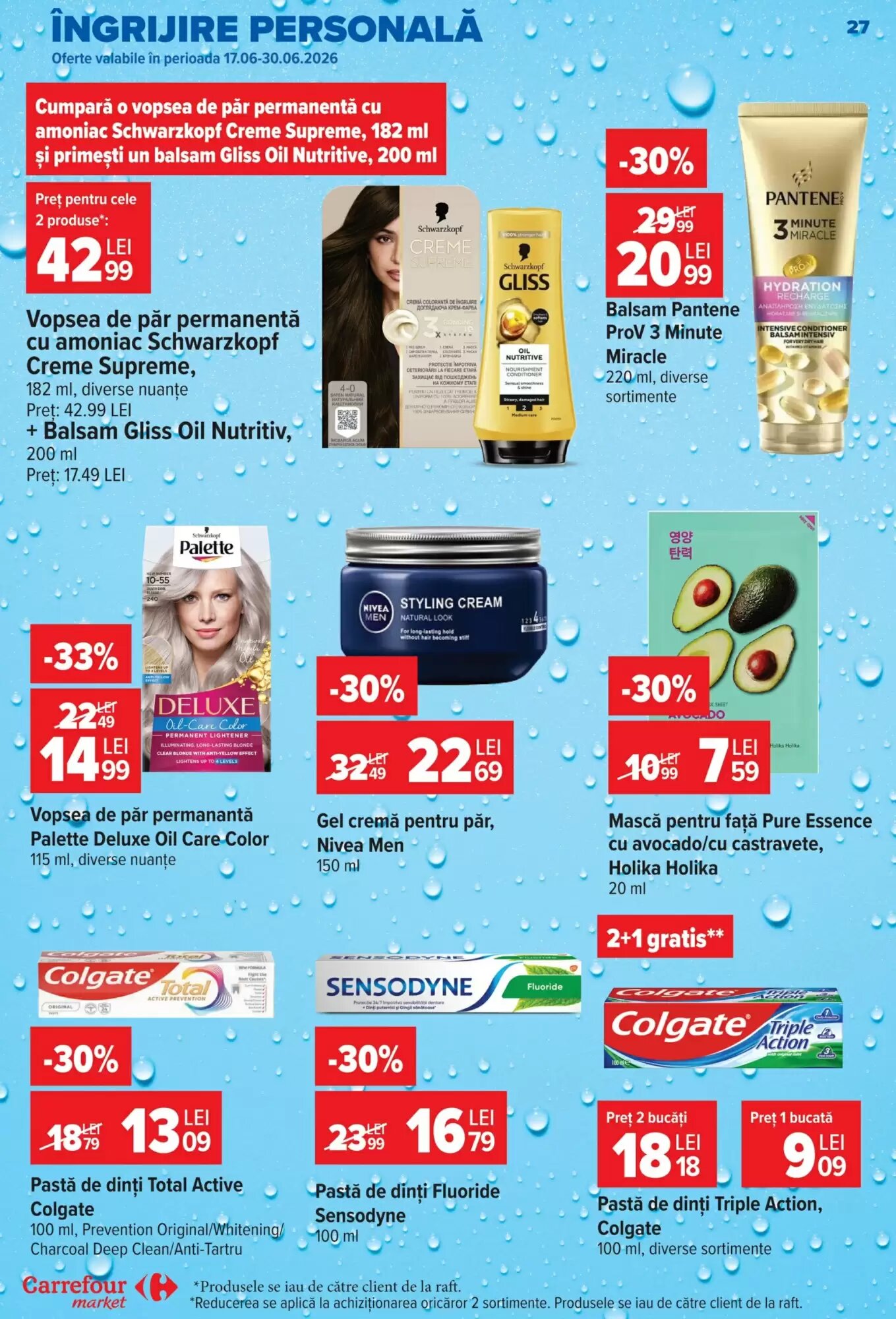 Catalogul cu oferte Carrefour Market valabil de la 17.06.2026 - Pagina 26.