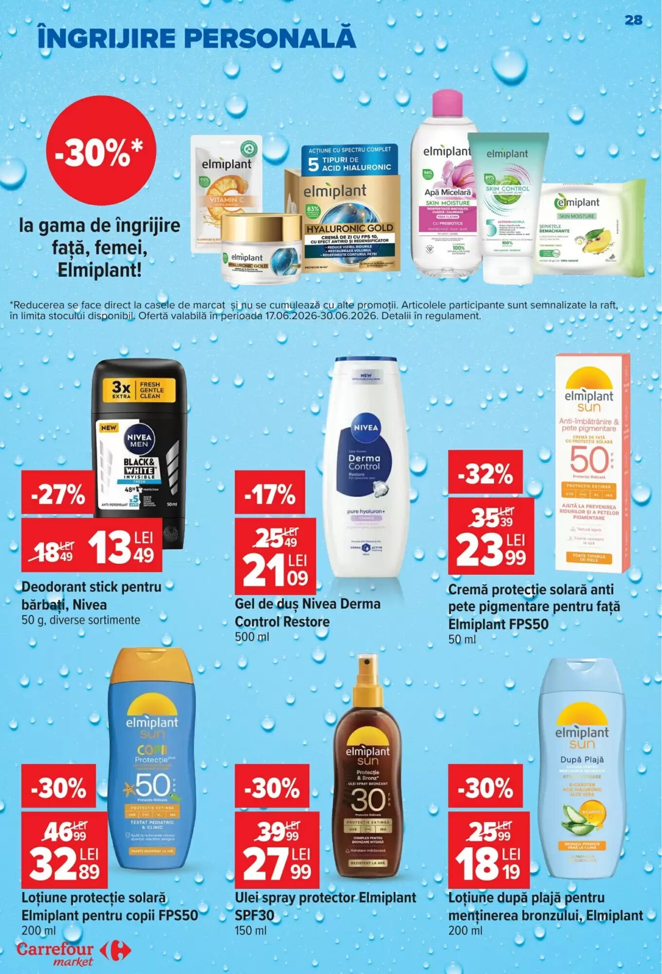 Catalogul cu oferte Carrefour Market valabil de la 17.06.2026 - Pagina 27.
