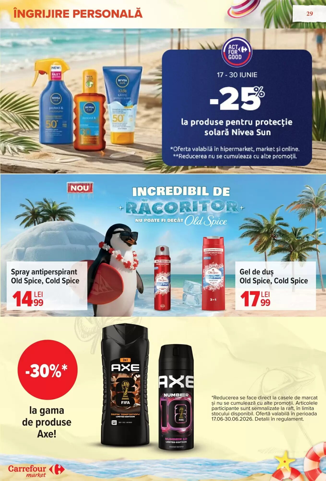 Catalogul cu oferte Carrefour Market valabil de la 17.06.2026 - Pagina 28.