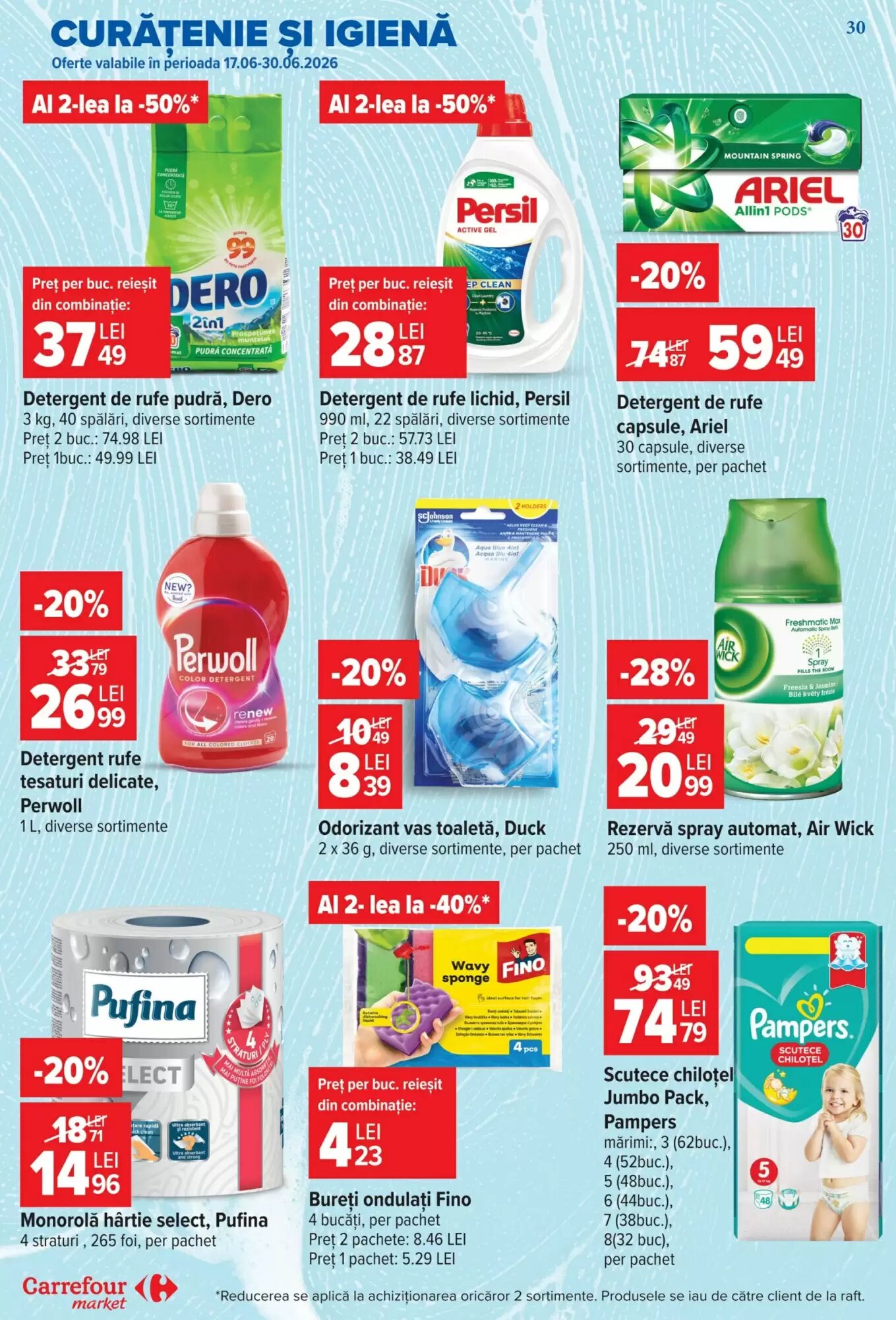 Catalogul cu oferte Carrefour Market valabil de la 17.06.2026 - Pagina 29.