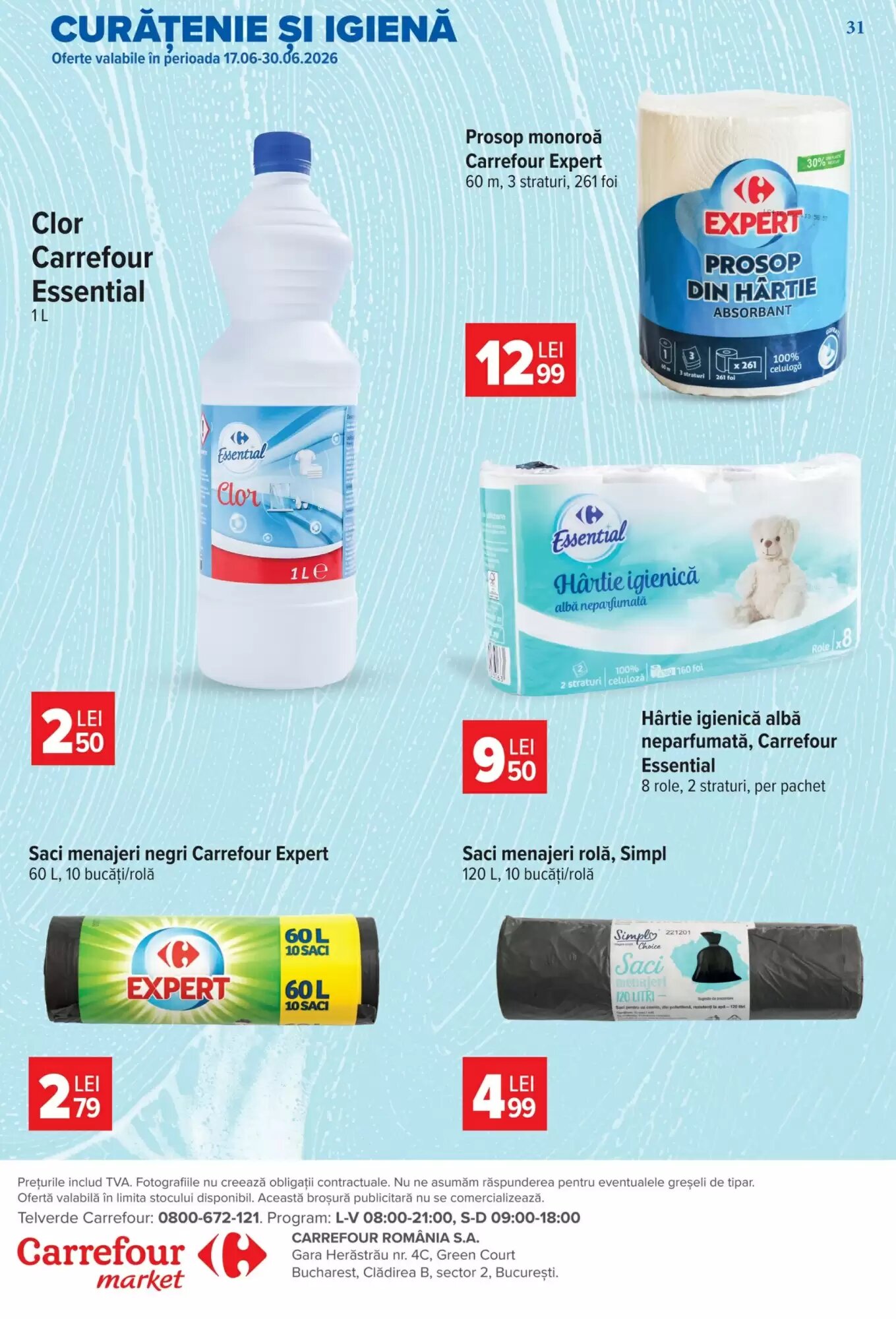 Catalogul cu oferte Carrefour Market valabil de la 17.06.2026 - Pagina 30.