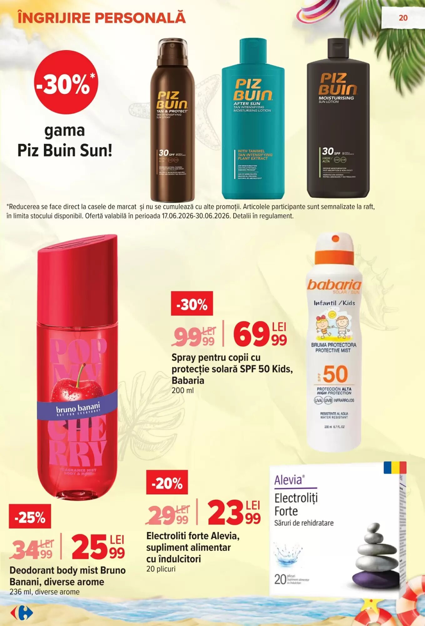 Catalogul cu oferte Carrefour valabil de la 17.06.2026 - Pagina 20.