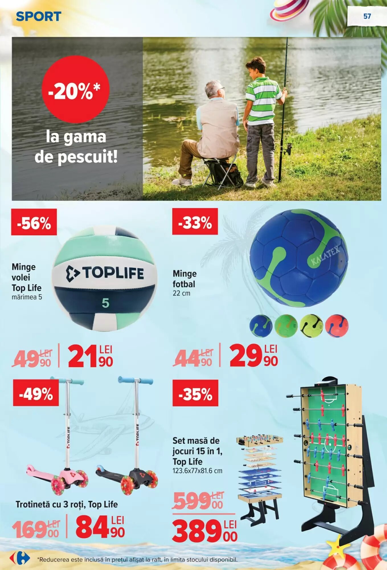 Catalogul cu oferte Carrefour valabil de la 17.06.2026 - Pagina 58.