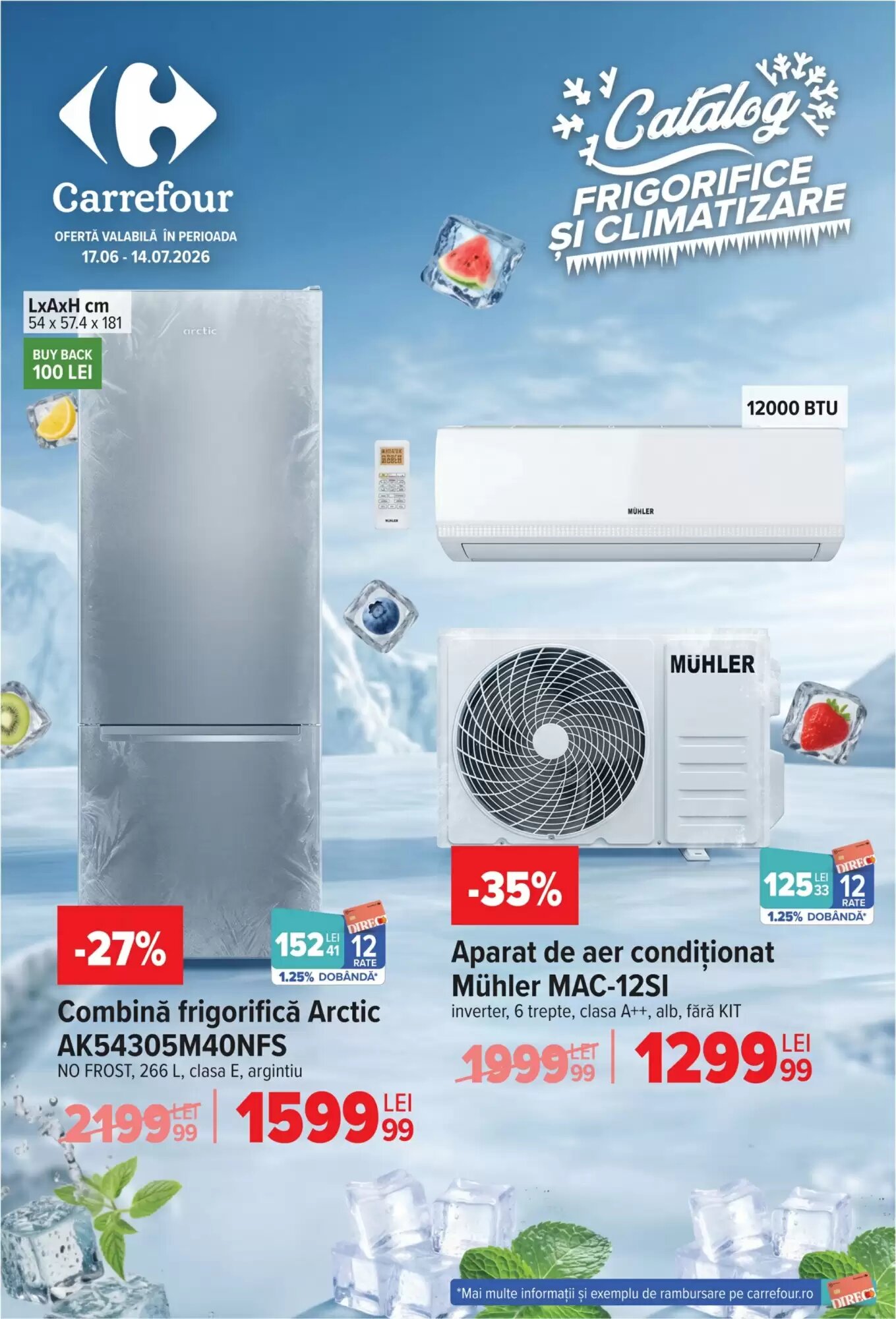 Catalogul cu oferte Carrefour valabil de la 17.06.2026 - Pagina 1.