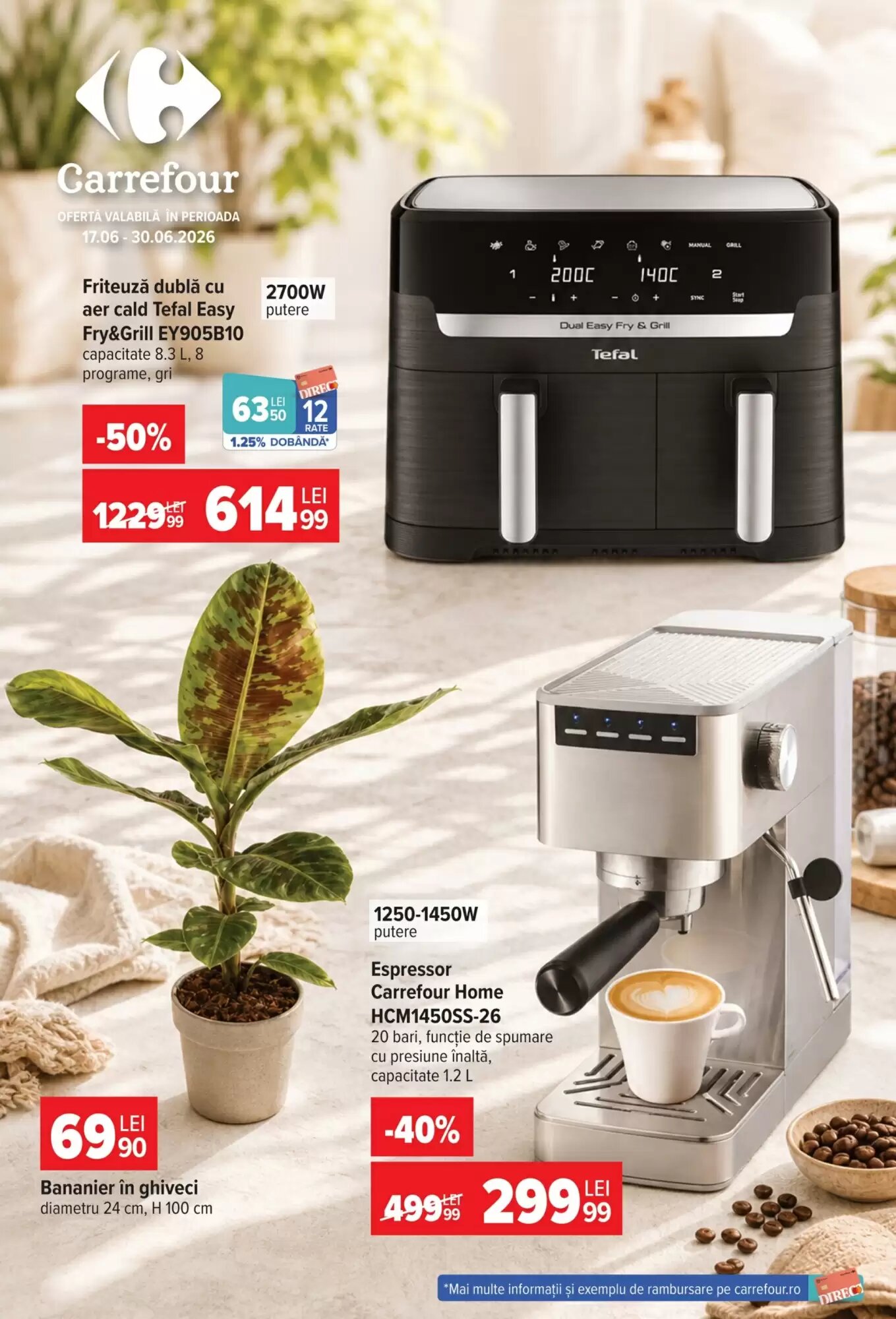 Catalogul cu oferte Carrefour valabil de la 17.06.2026 - Pagina 1.