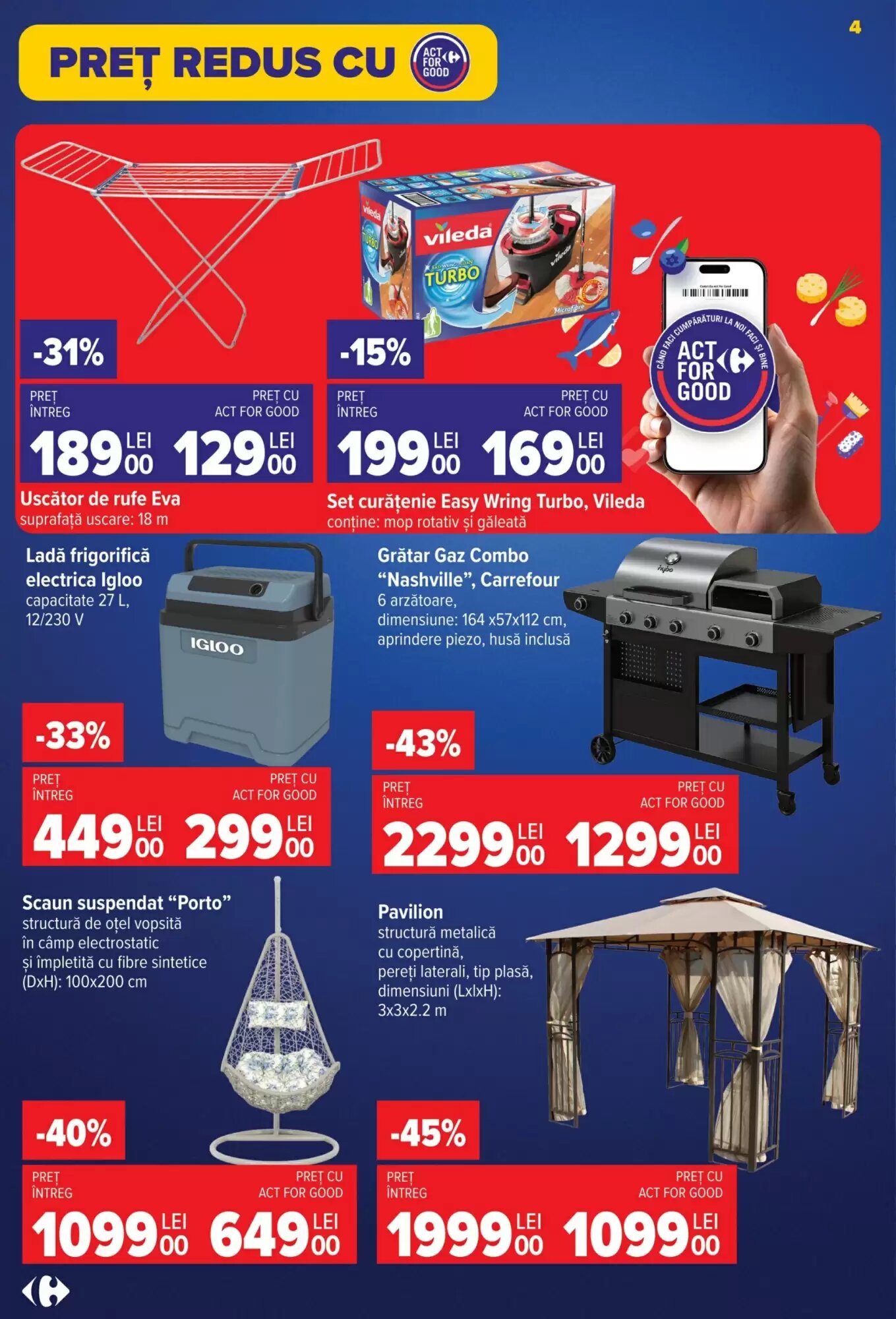 Catalogul cu oferte Carrefour valabil de la 17.06.2026 - Pagina 4.