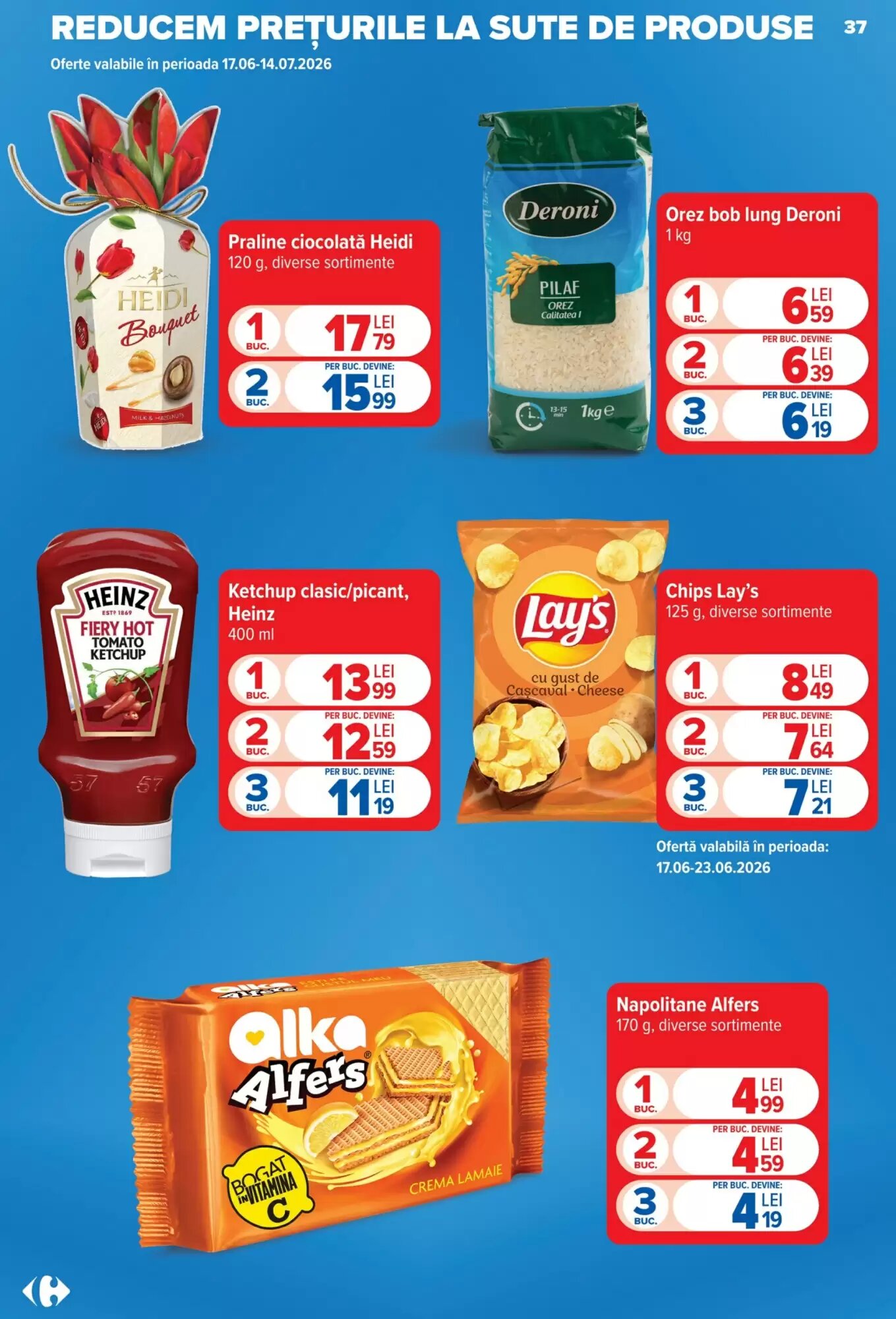 Catalogul cu oferte Carrefour valabil de la 17.06.2026 - Pagina 36.