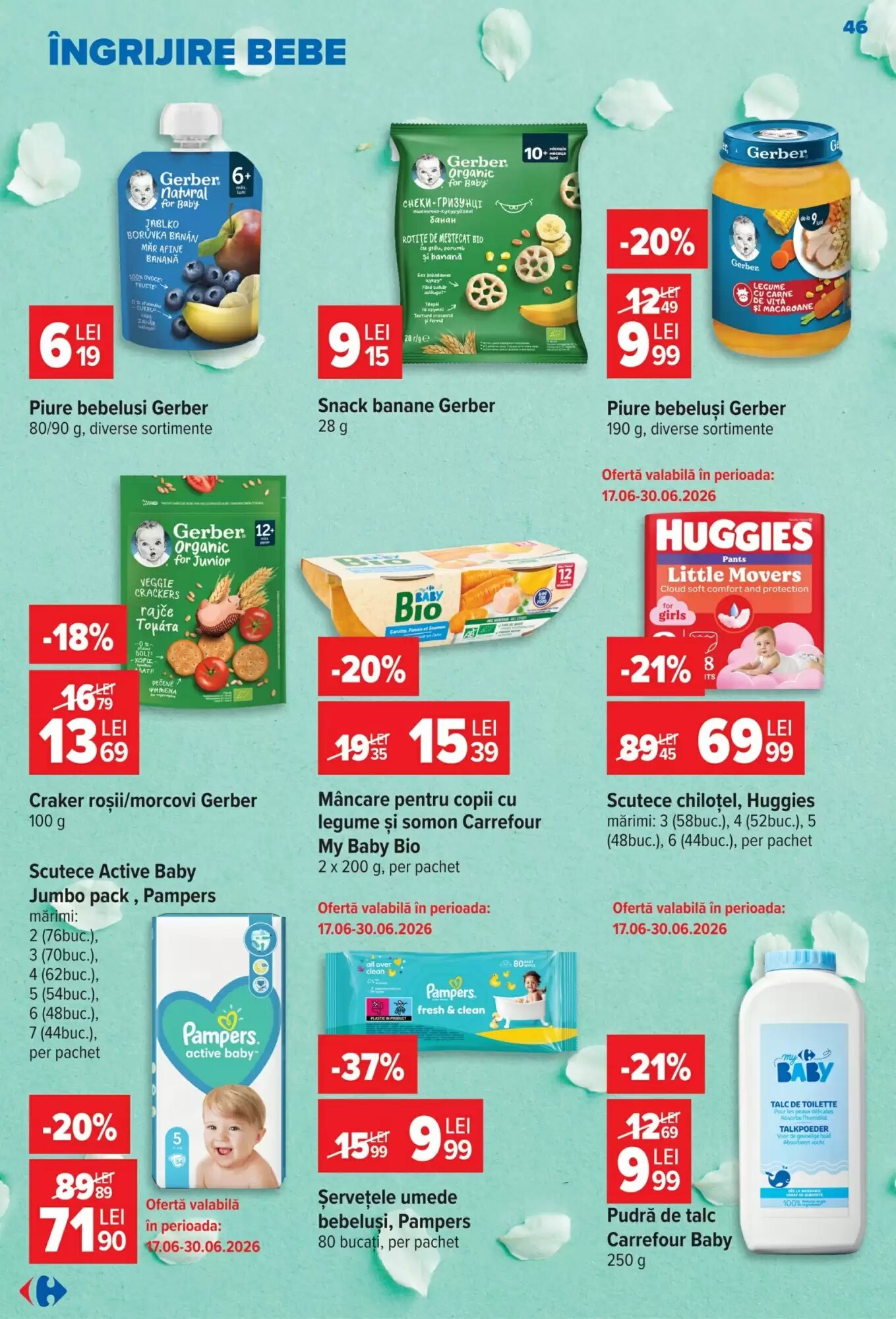 Catalogul cu oferte Carrefour valabil de la 17.06.2026 - Pagina 45.