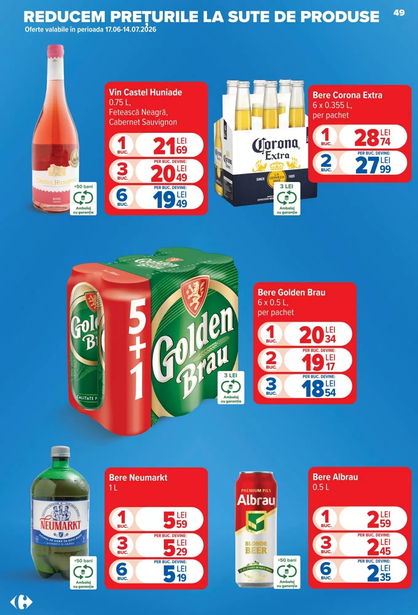 Catalogul cu oferte Carrefour valabil de la 17.06.2026 - Pagina 48.