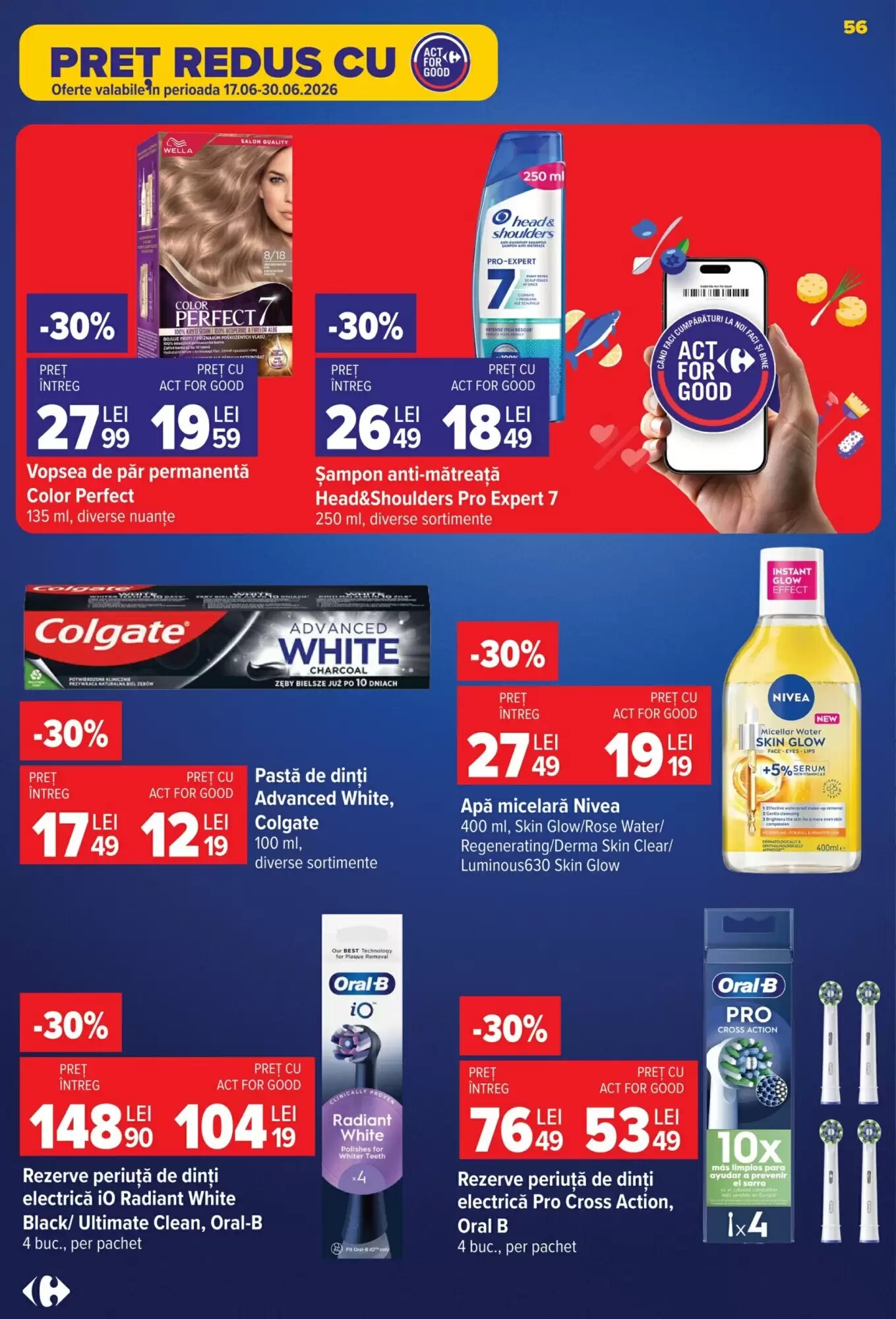 Catalogul cu oferte Carrefour valabil de la 17.06.2026 - Pagina 55.