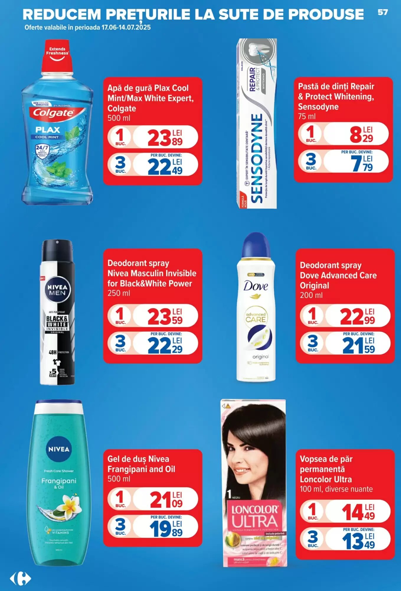 Catalogul cu oferte Carrefour valabil de la 17.06.2026 - Pagina 56.