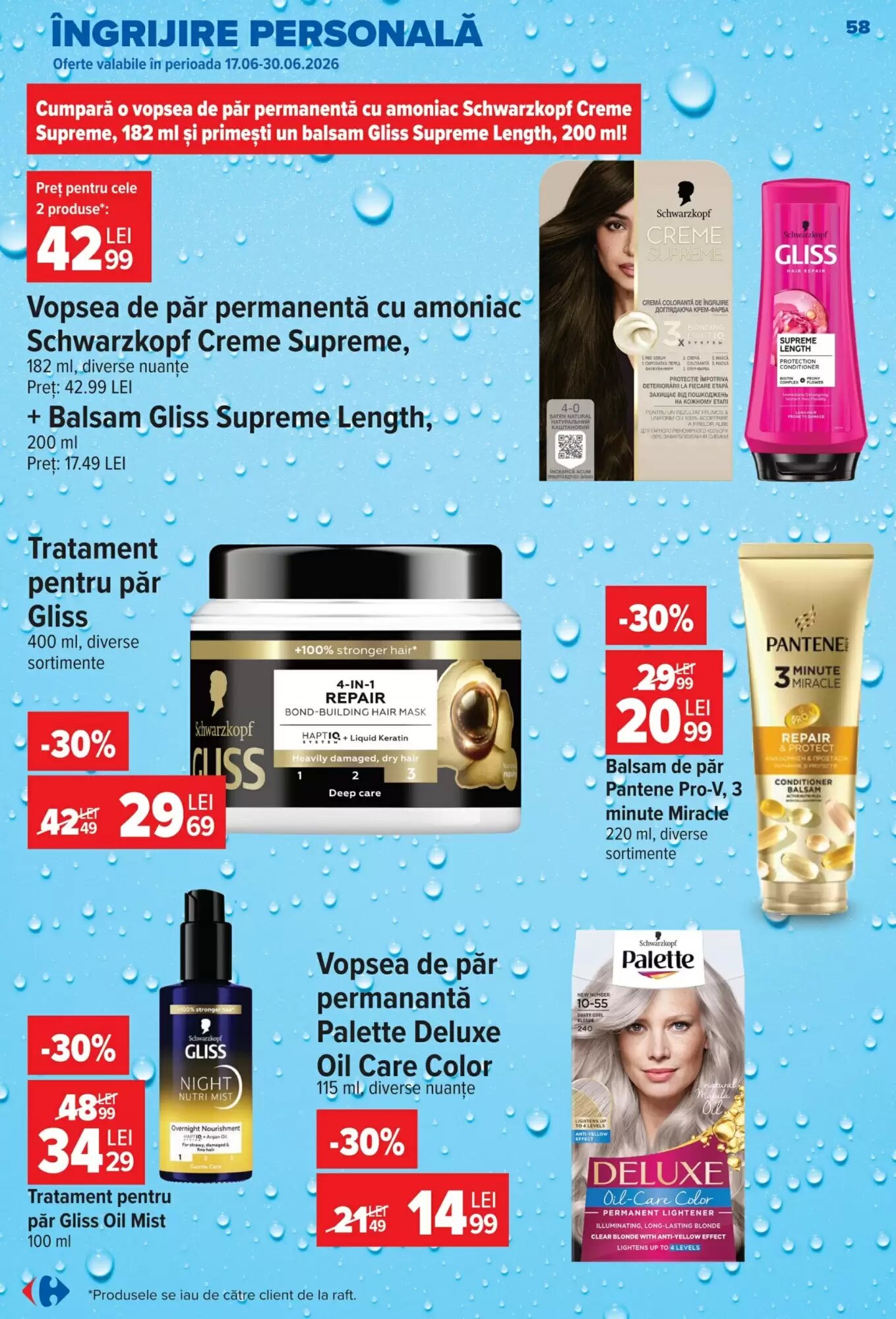 Catalogul cu oferte Carrefour valabil de la 17.06.2026 - Pagina 57.