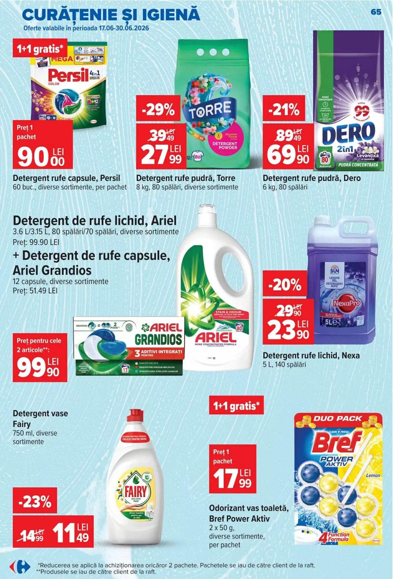Catalogul cu oferte Carrefour valabil de la 17.06.2026 - Pagina 64.