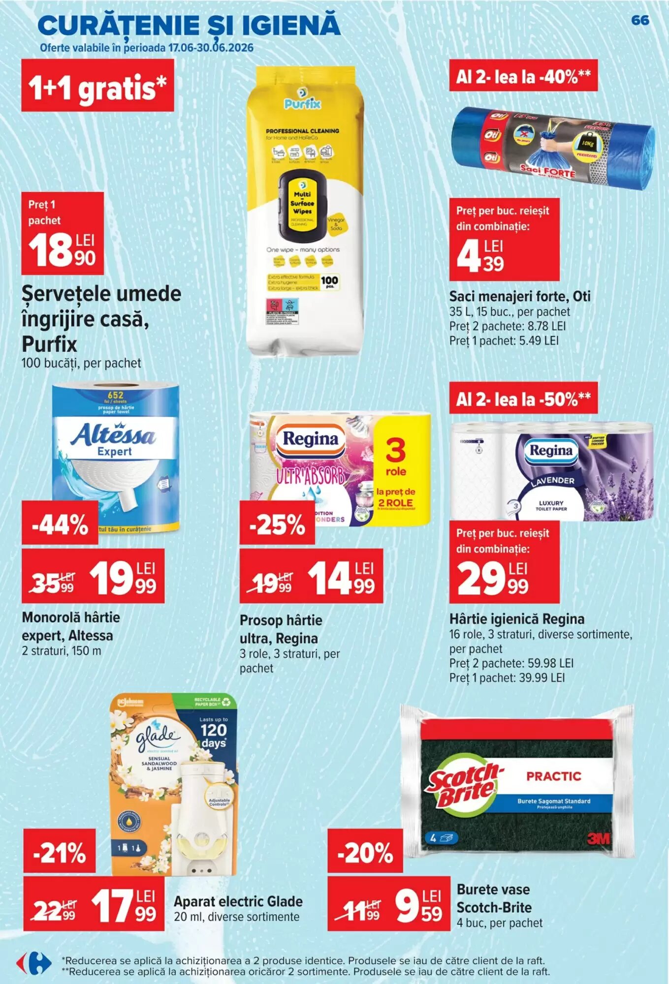 Catalogul cu oferte Carrefour valabil de la 17.06.2026 - Pagina 65.
