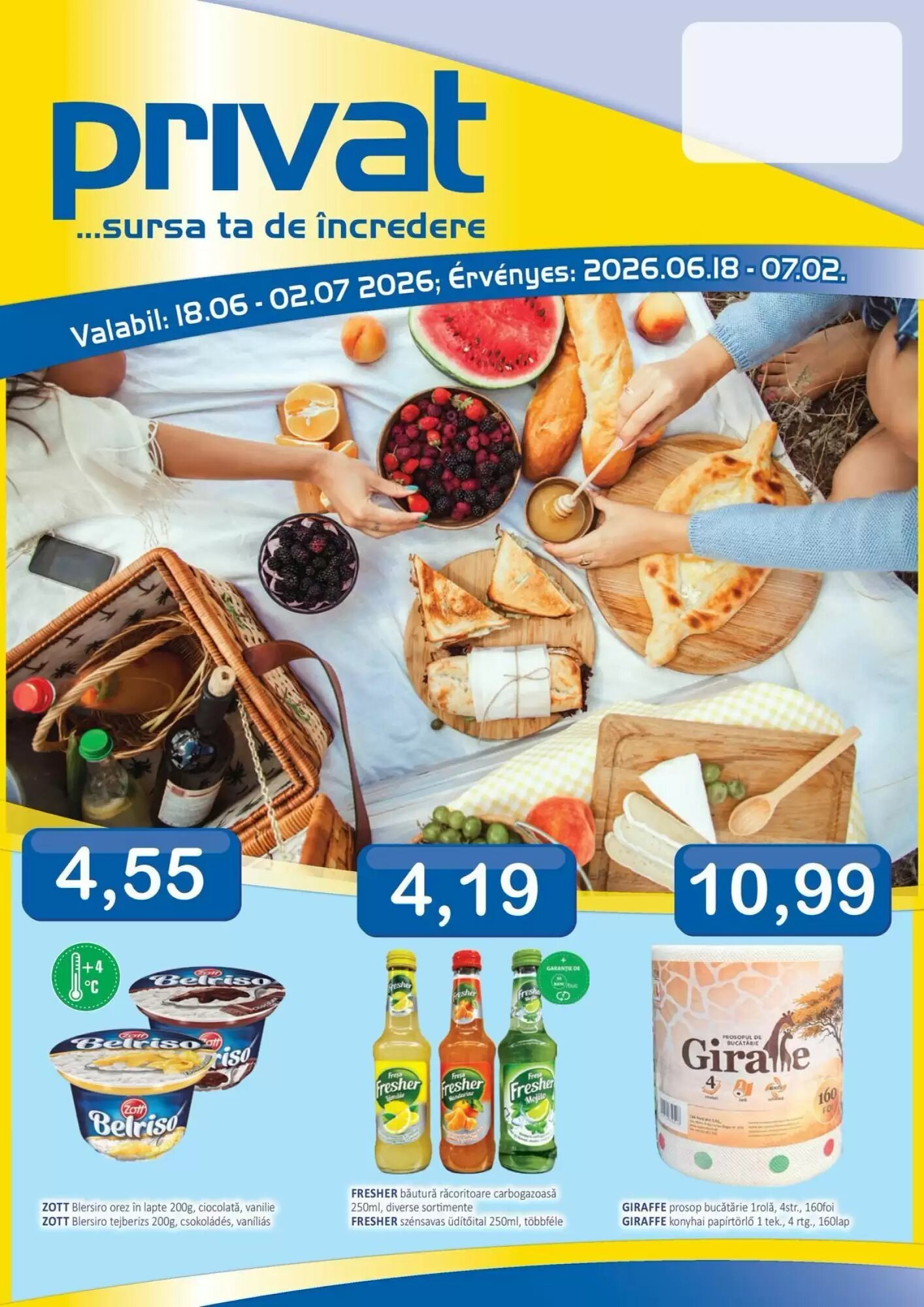 Catalogul cu oferte CBA valabil de la 18.06.2026 - Pagina 1.