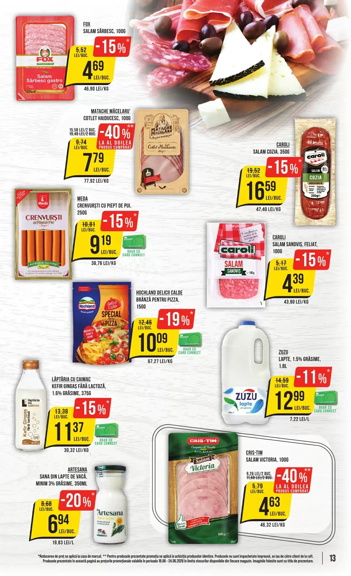 Catalogul cu oferte Mega Image valabil de la 18.06.2026 - Pagina 13.