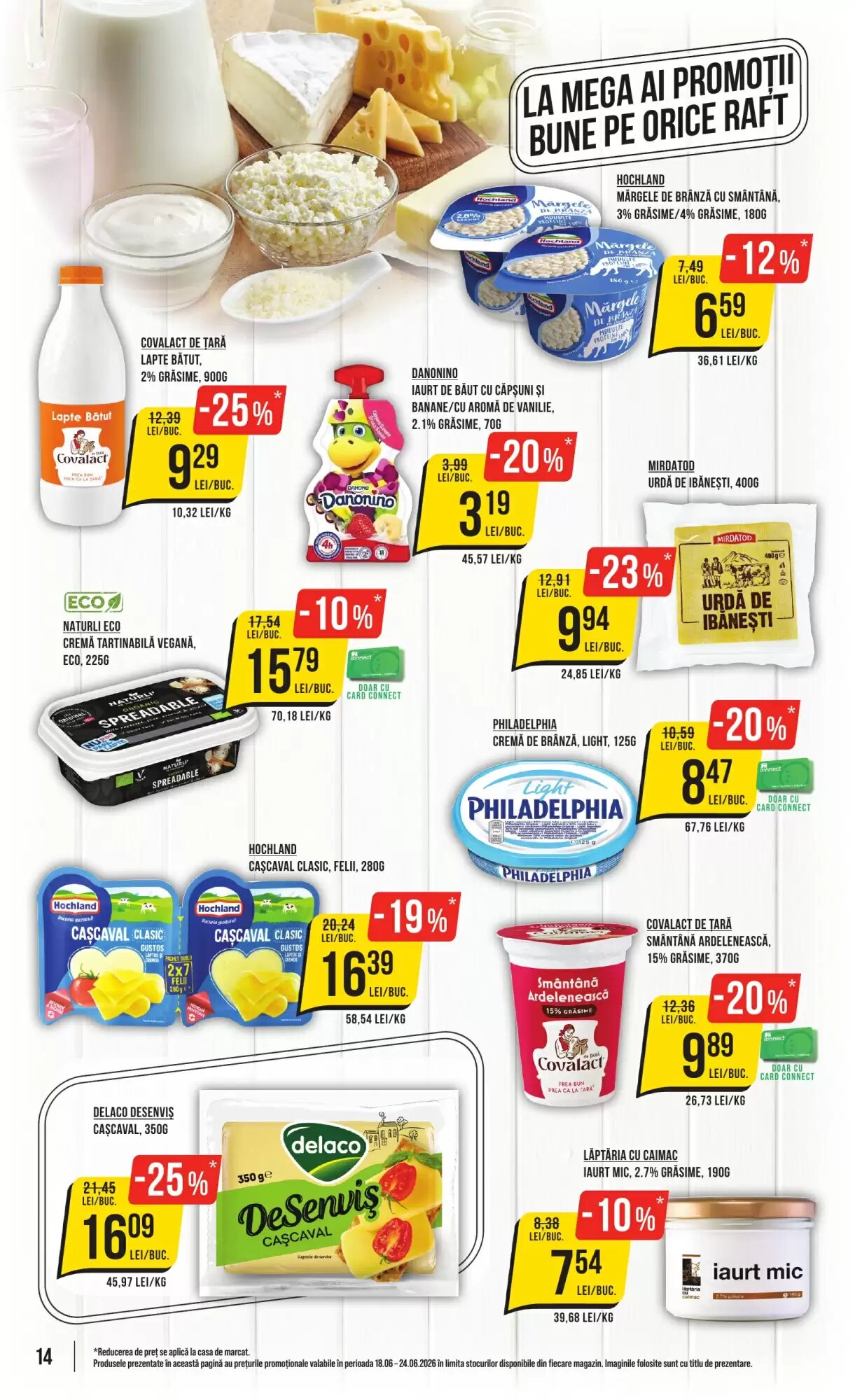 Catalogul cu oferte Mega Image valabil de la 18.06.2026 - Pagina 14.