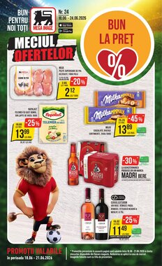 Catalogul cu oferte Mega Image valabil de la 18.06.2026