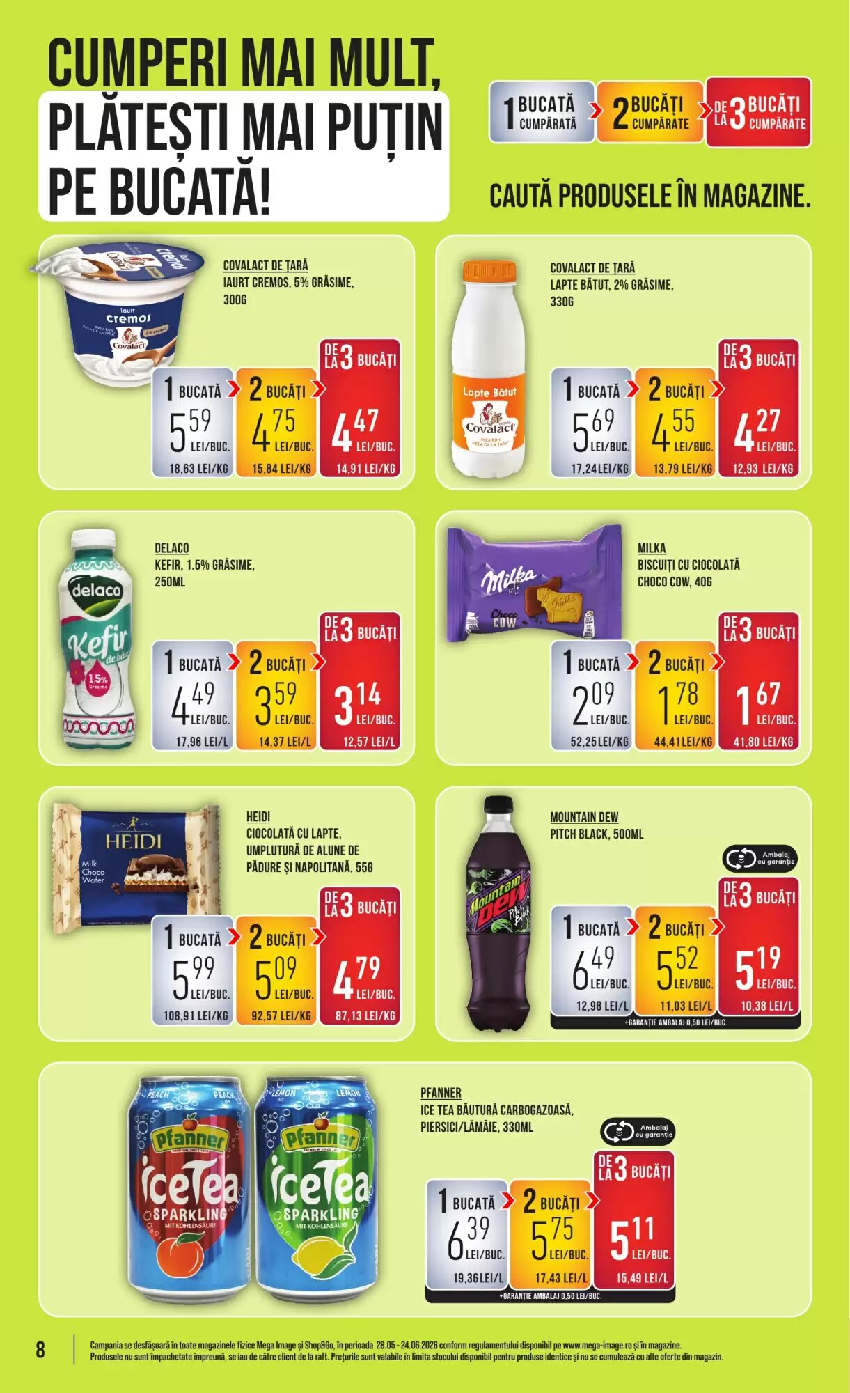 Catalogul cu oferte Mega Image valabil de la 18.06.2026 - Pagina 8.