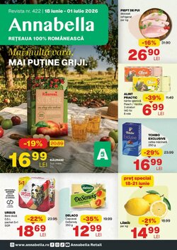 Catalogul cu oferte Annabella valabil de la 18.06.2026