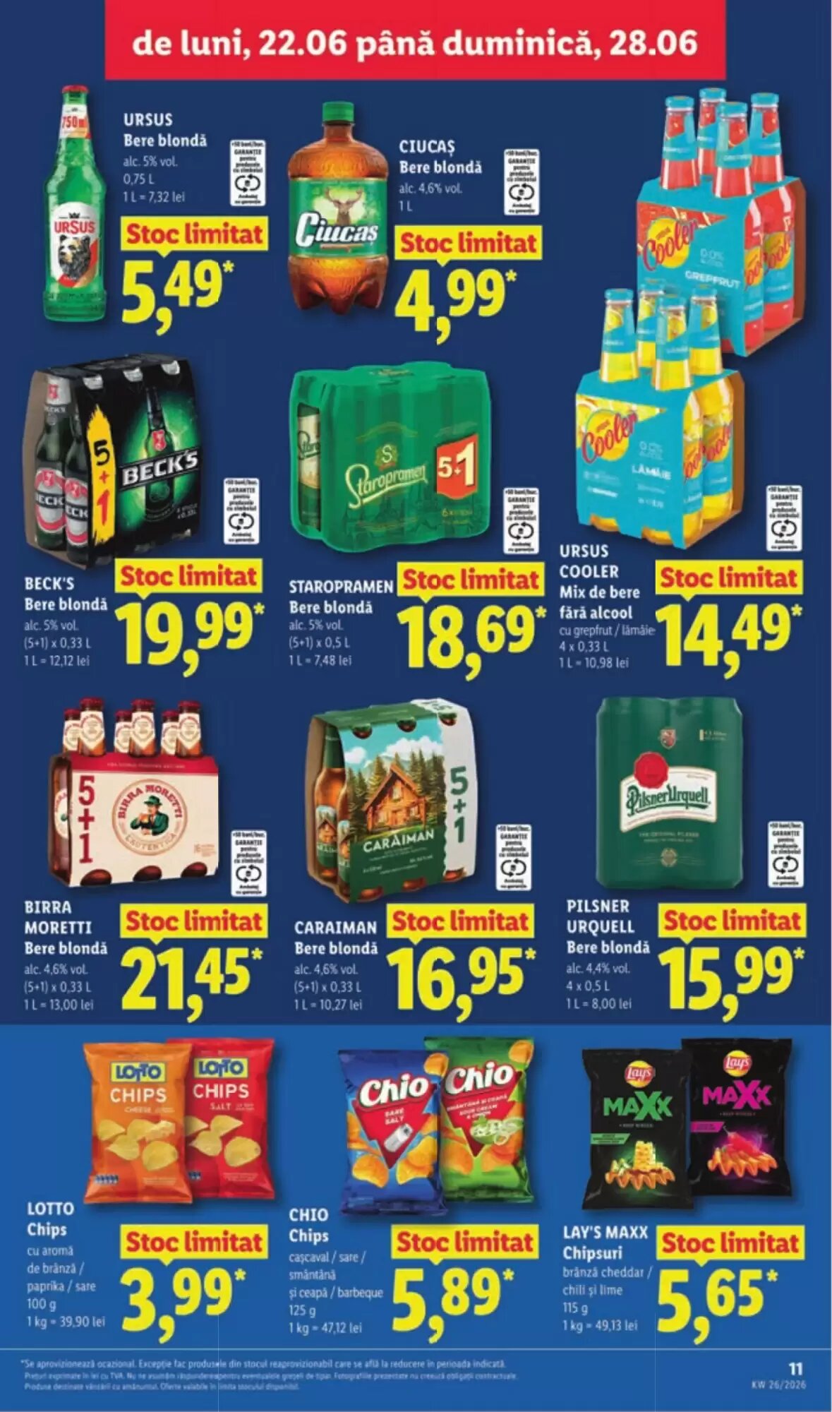 Catalogul cu oferte Lidl valabil de la 22.06.2026 - Pagina 11.